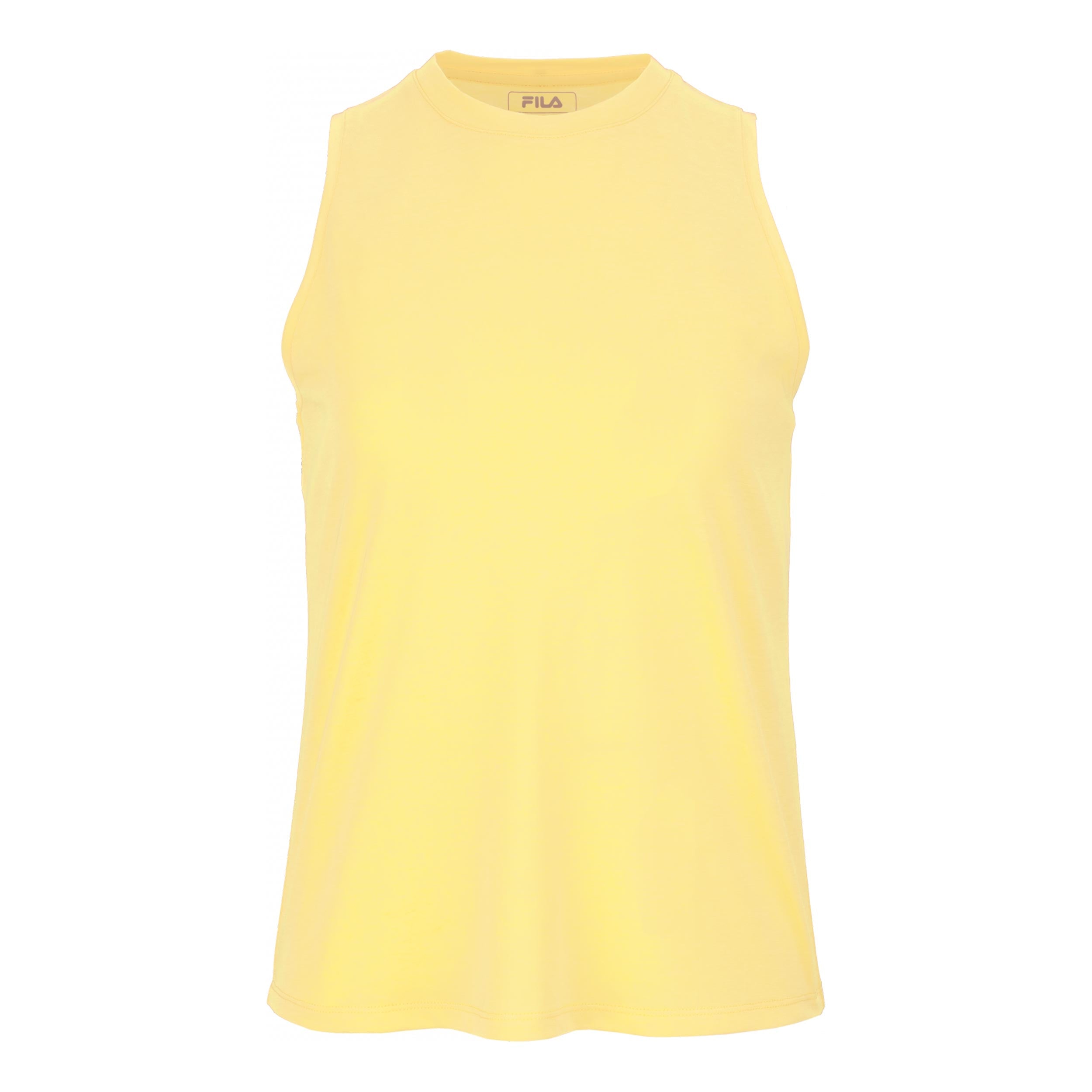 Fila Coco Tank top Kobiety - cytrynowy żółty
