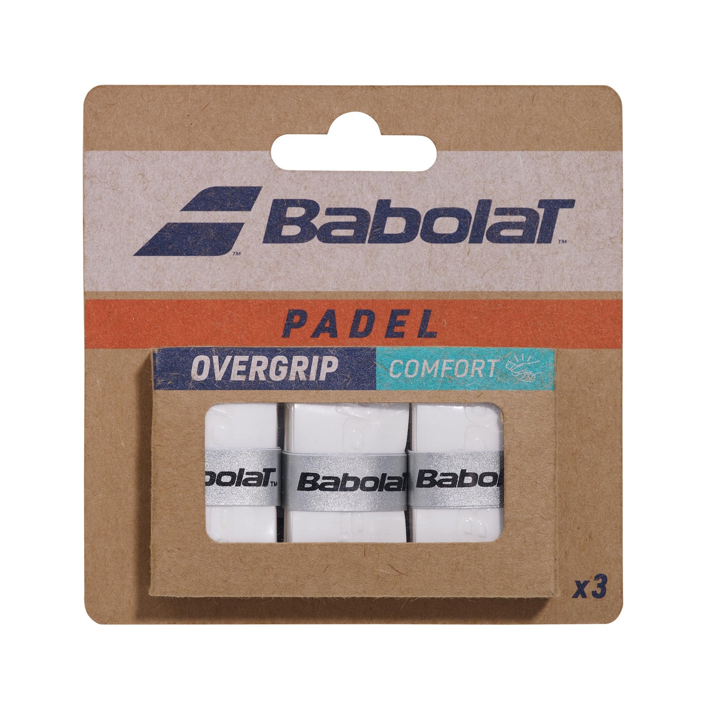 Babolat Comfort Padel X3 Owikaj do padla - biały