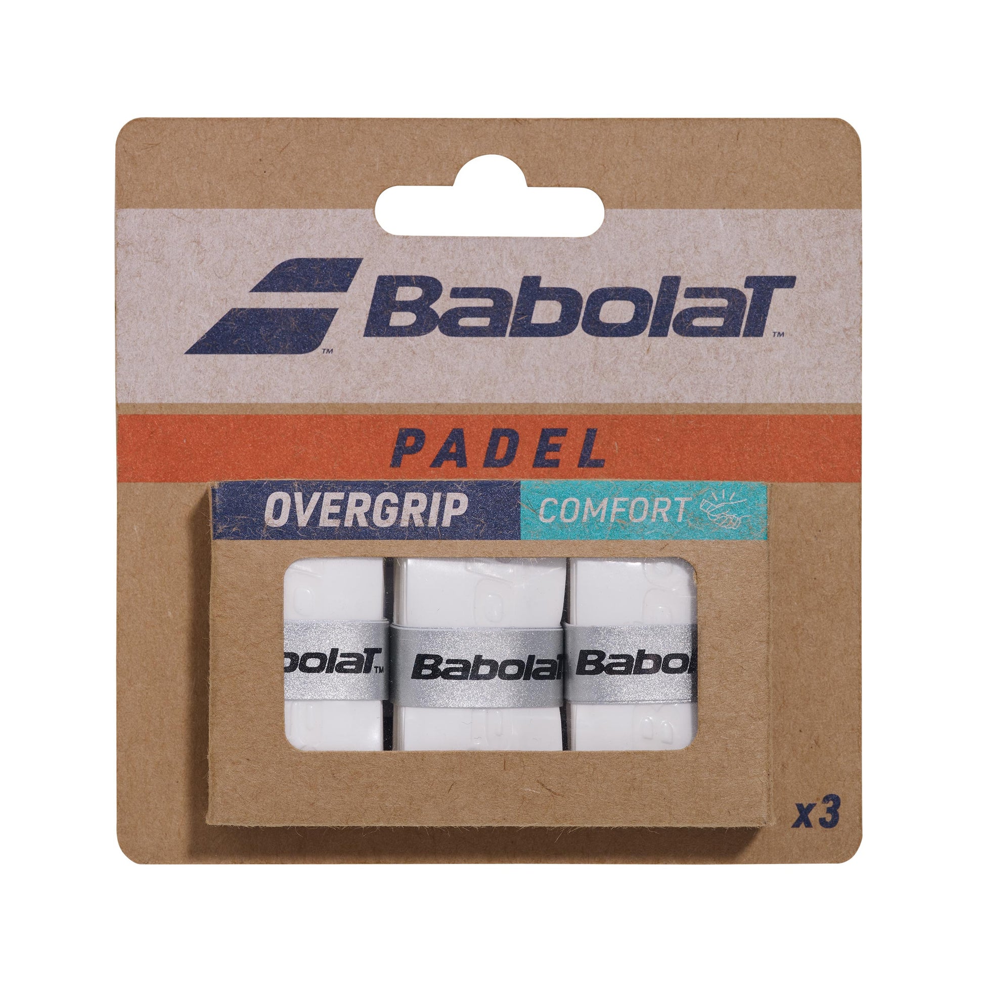Babolat Comfort Padel X3 Owikaj do padla - biały