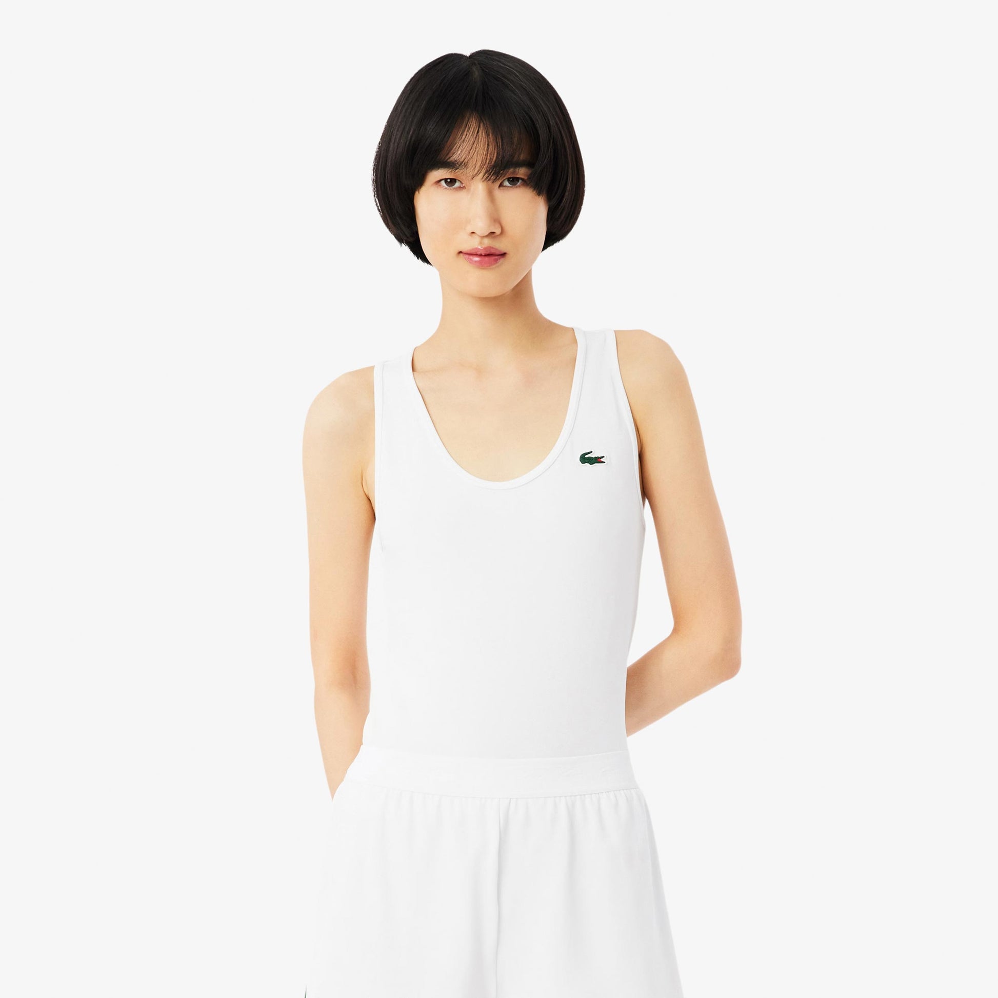 Lacoste Urban Tank top Kobiety - biały