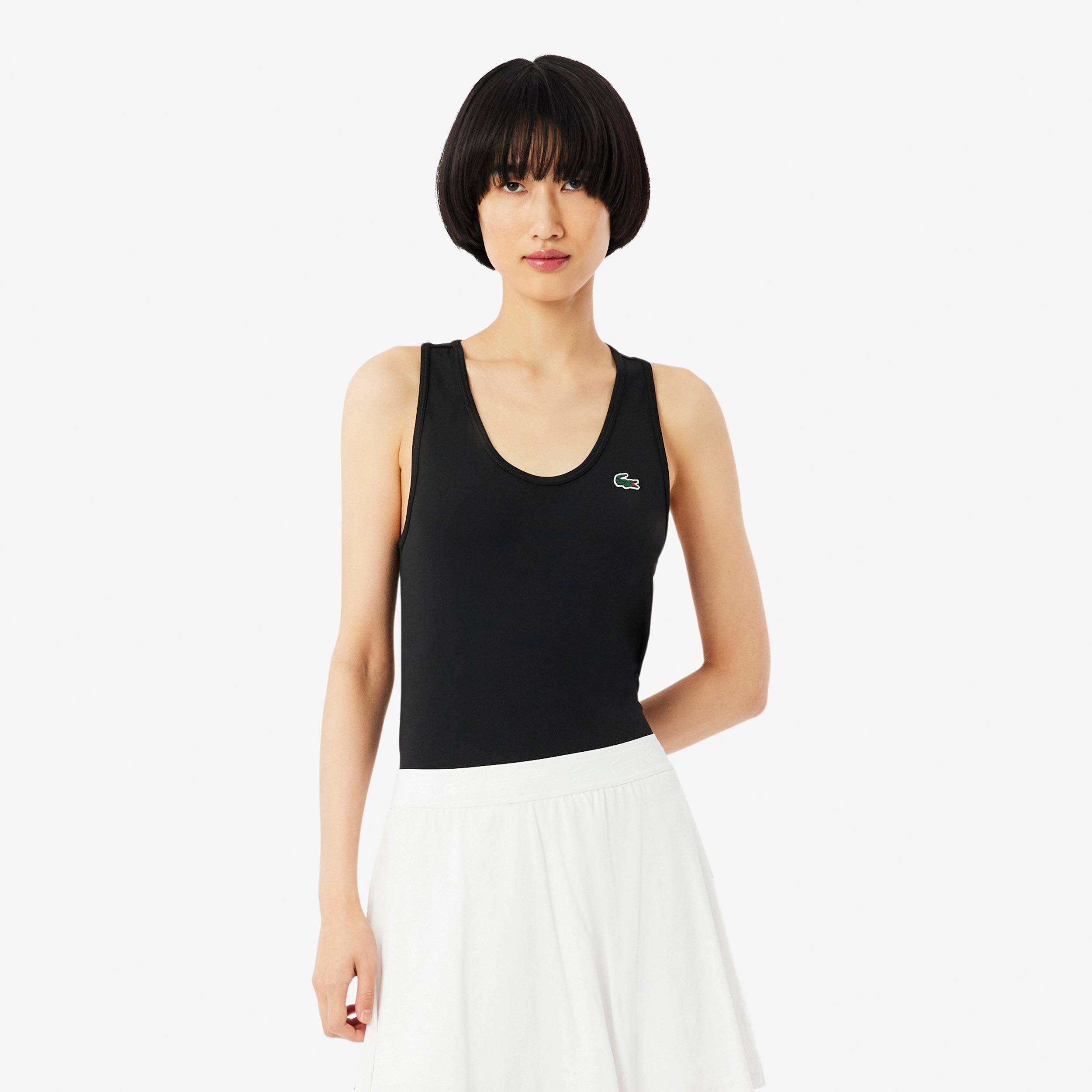 Lacoste Urban Tank top Kobiety - czarny