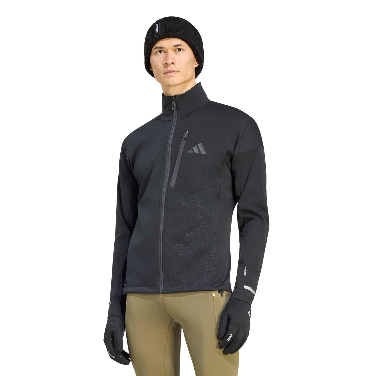 adidas Terrex XPR Softshell Kurtka do biegania Mężczyźni - czarny