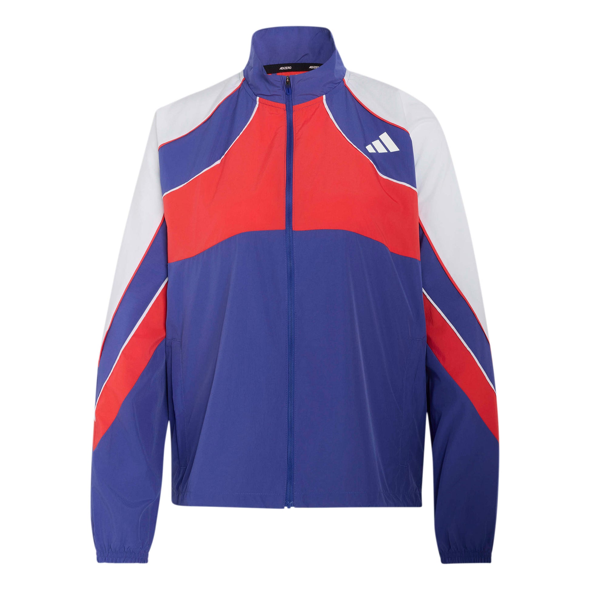 adidas adizero Archive Kurtka do biegania Kobiety - niebieski, czerwony