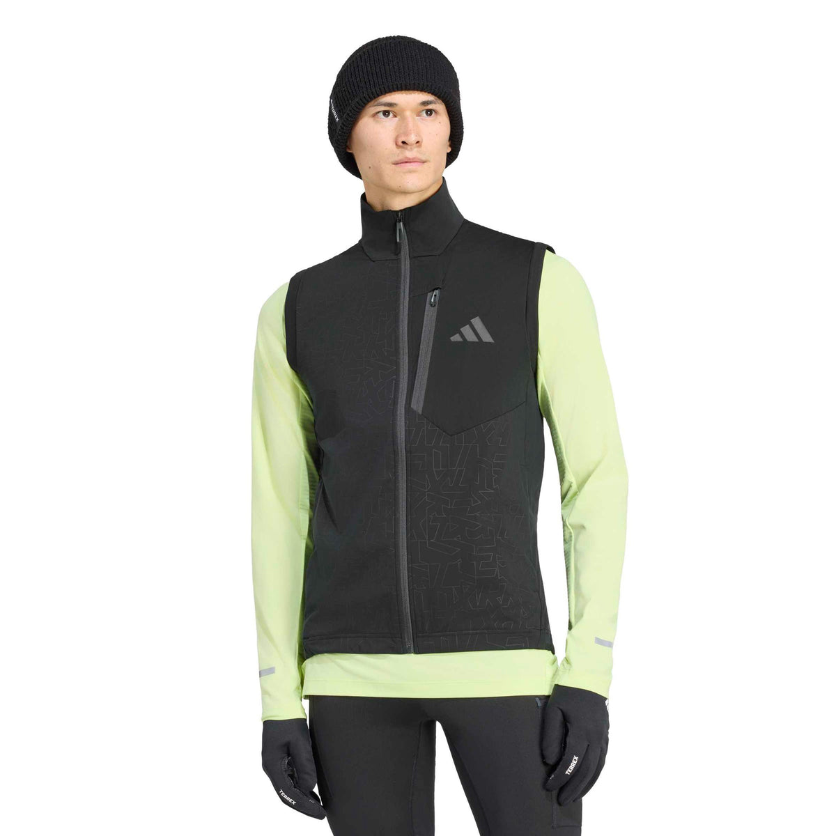 adidas Terrex XPR Softshell Kamizelka do biegania Mężczyźni - czarny
