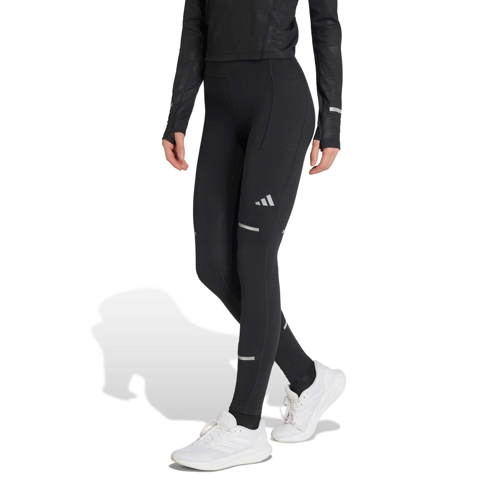 adidas adi365 Climawarm+ Getry do biegania Kobiety - czarny