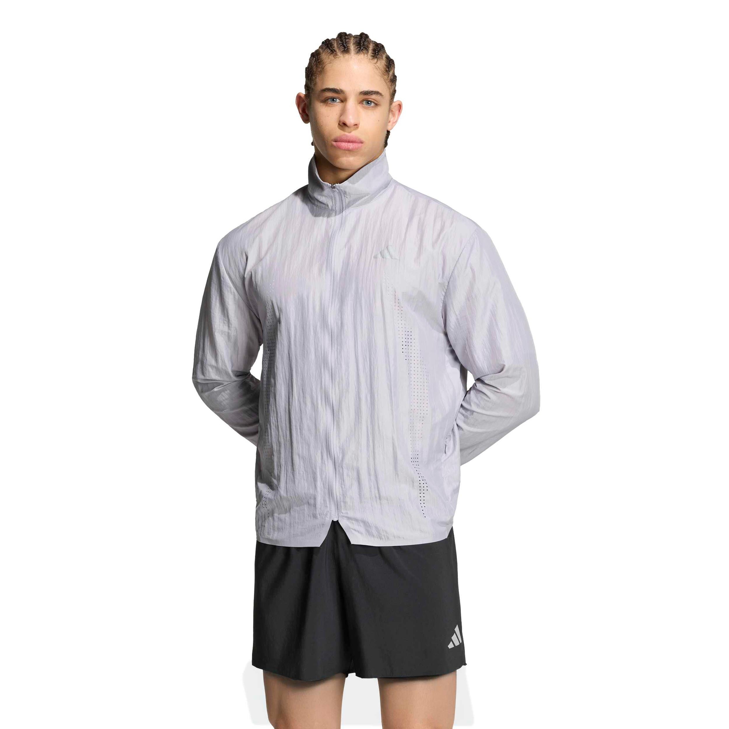 adidas adi365 Aspyre Kurtka do biegania Mężczyźni - szary