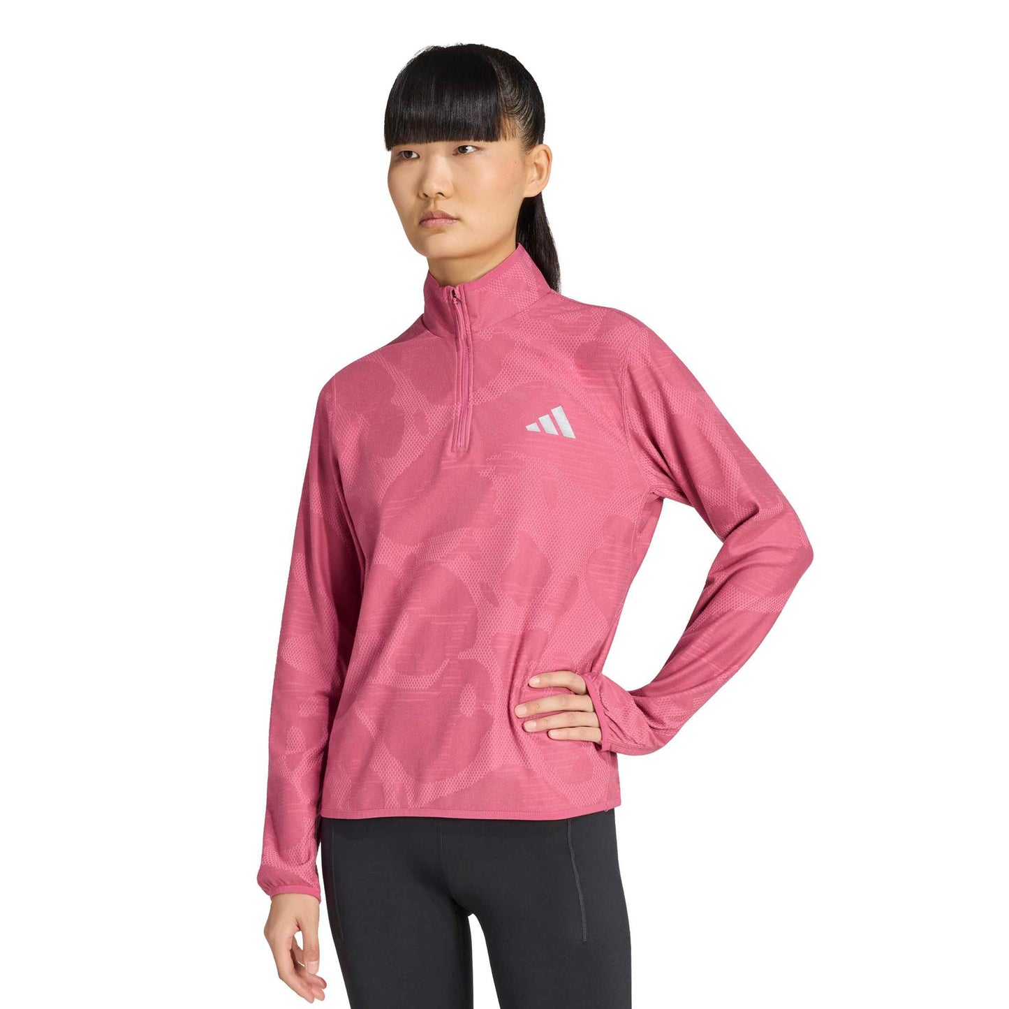 adidas adi365 Climawarm+  Koszulka do biegania Kobiety - czerwone wino