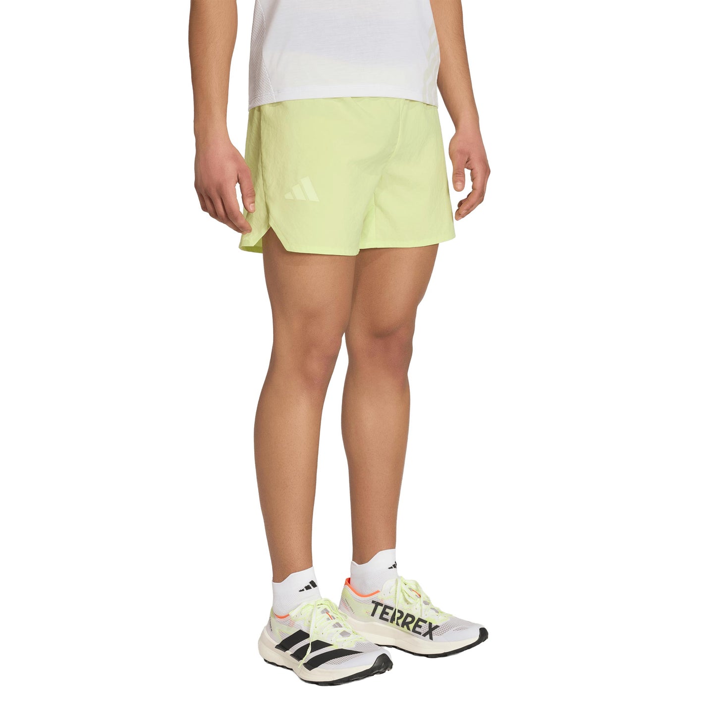 adidas Terrex XPR 5in Spodenki do biegania Mężczyźni - żółty