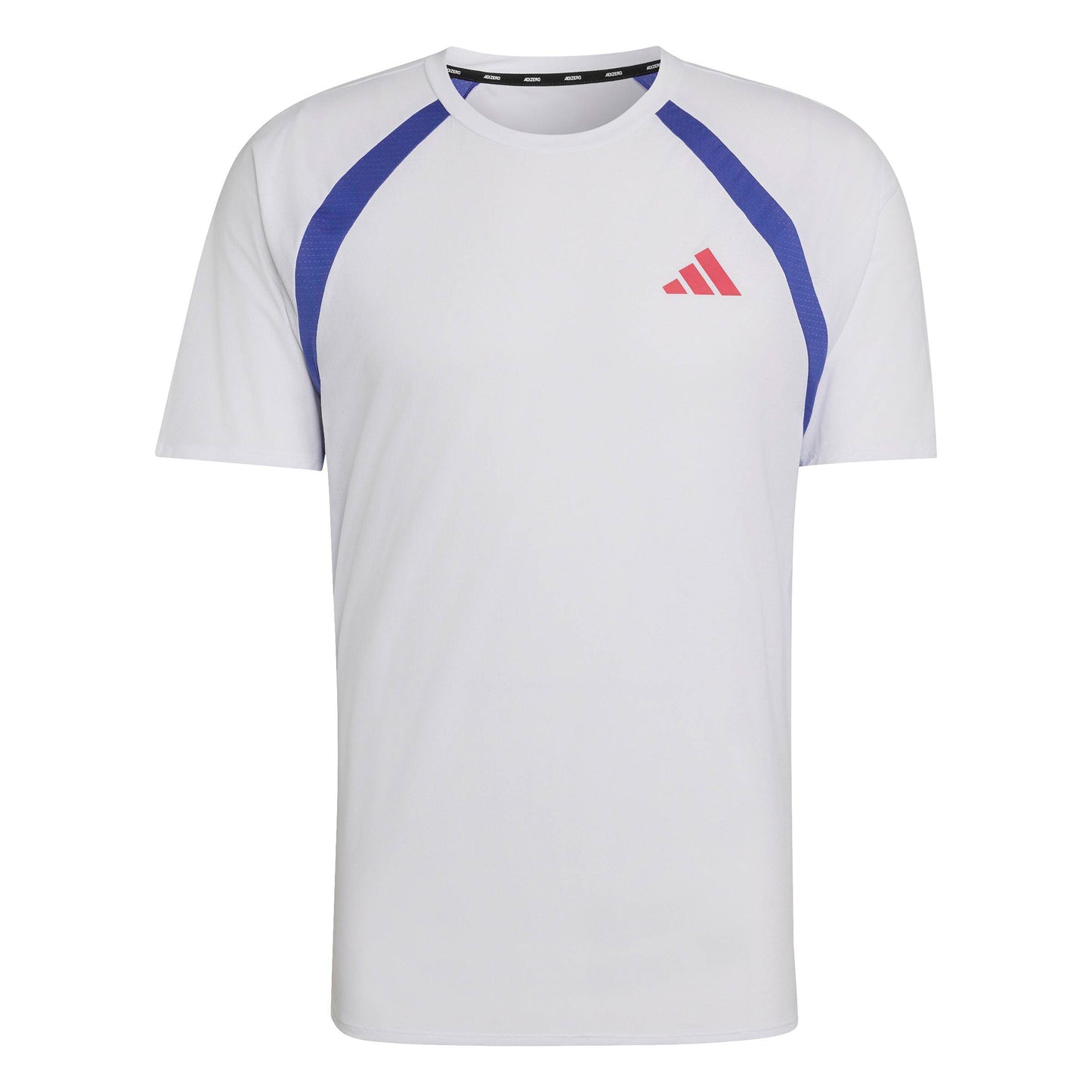 adidas adizero Archive Koszulka do biegania Mężczyźni - biały, niebieski