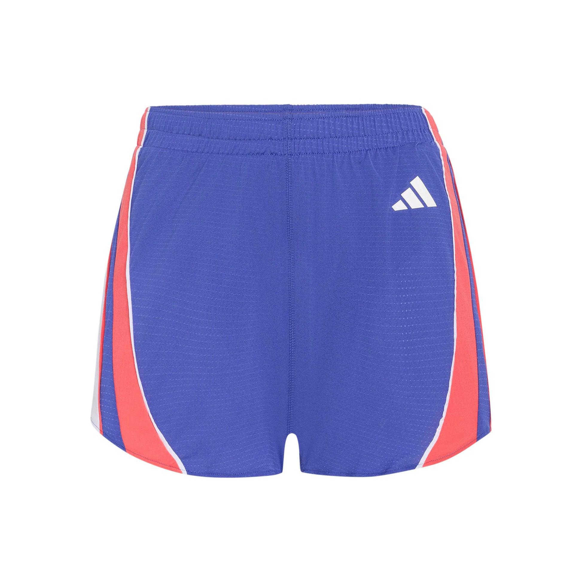 adidas adizero Archive Spodenki do biegania Kobiety - niebieski, czerwony