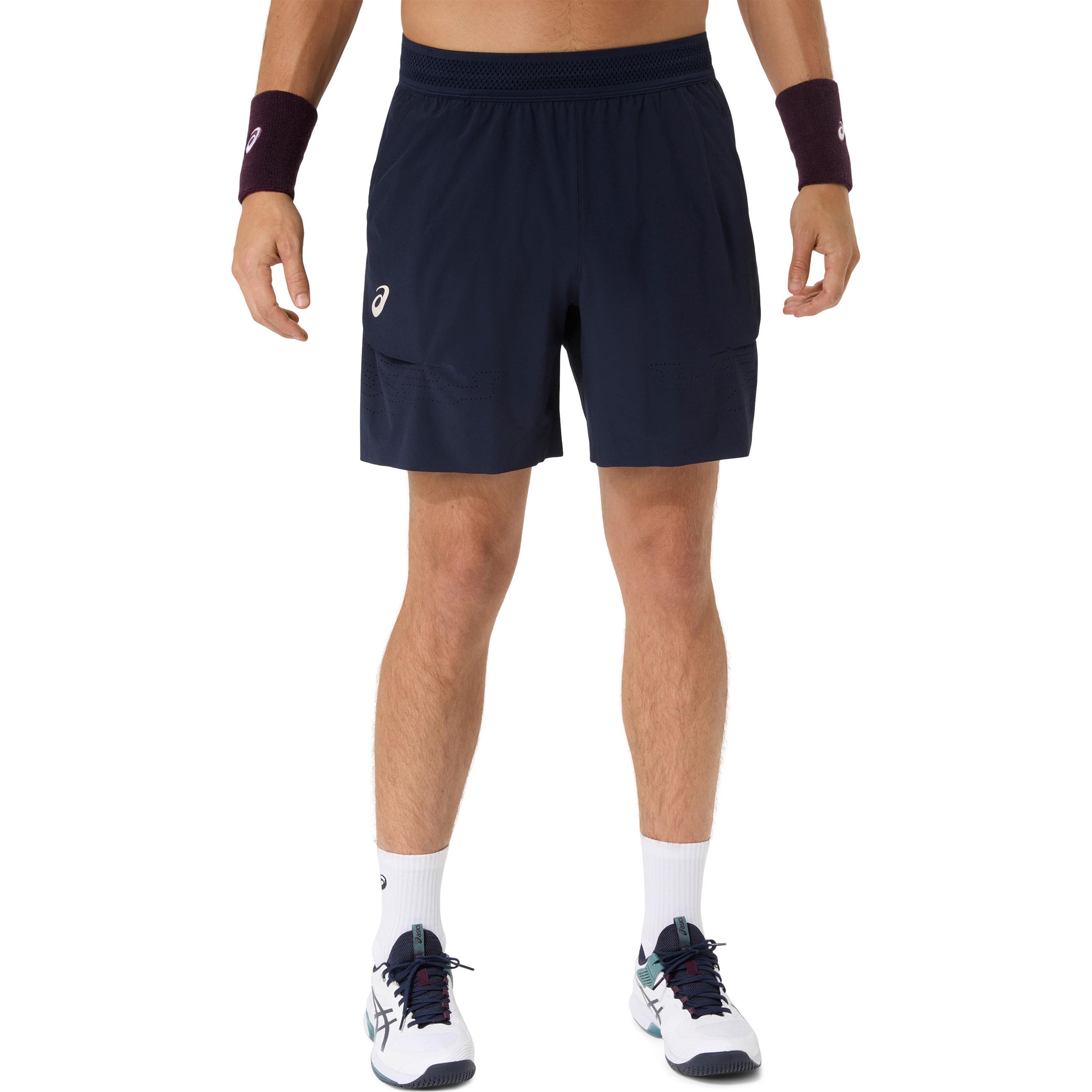 ASICS Match Laser Cut 7in Szorty Mężczyźni - ciemnoniebieski