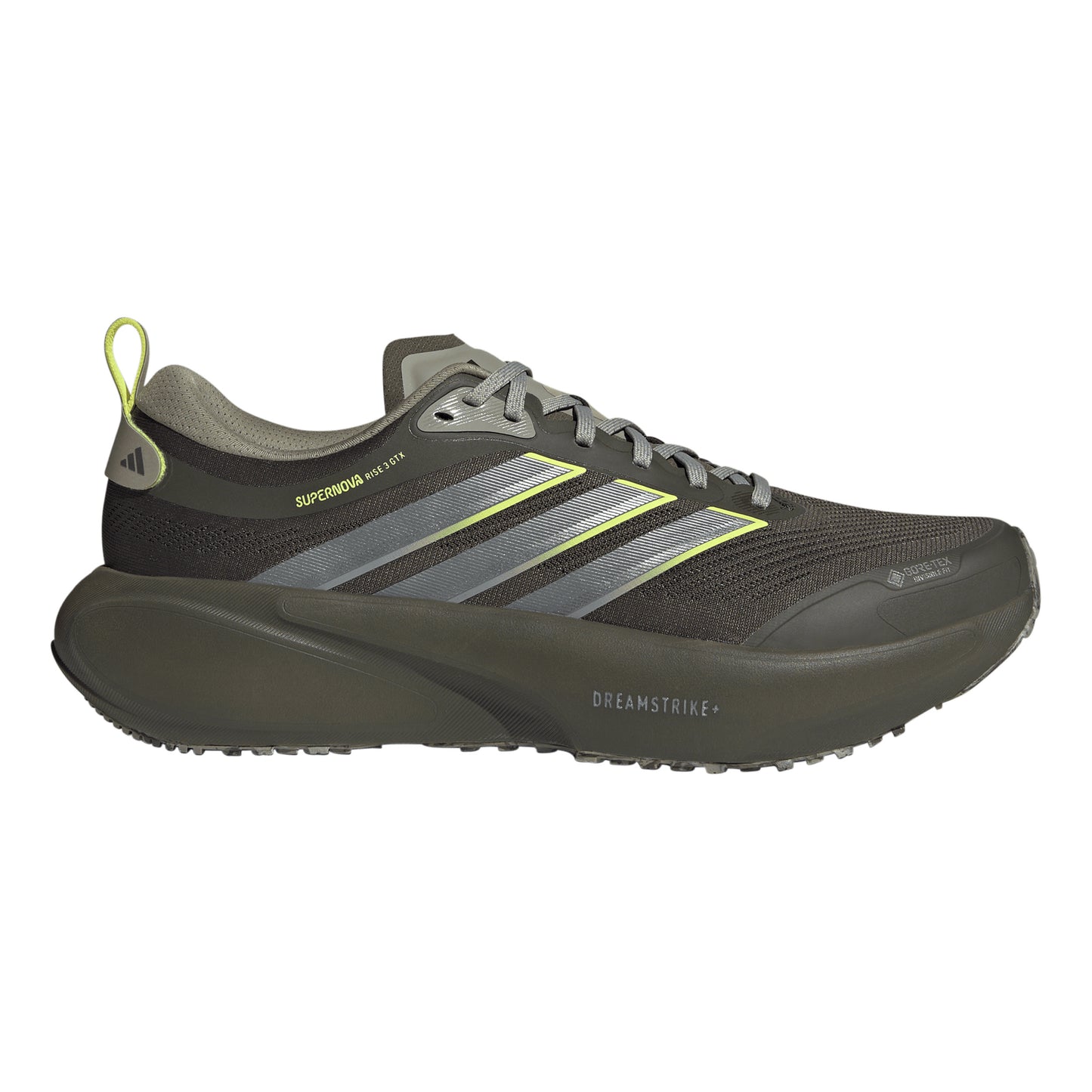 adidas Supernova Rise 3 GTX But neutralny Mężczyźni - oliwka, neonowy żółty