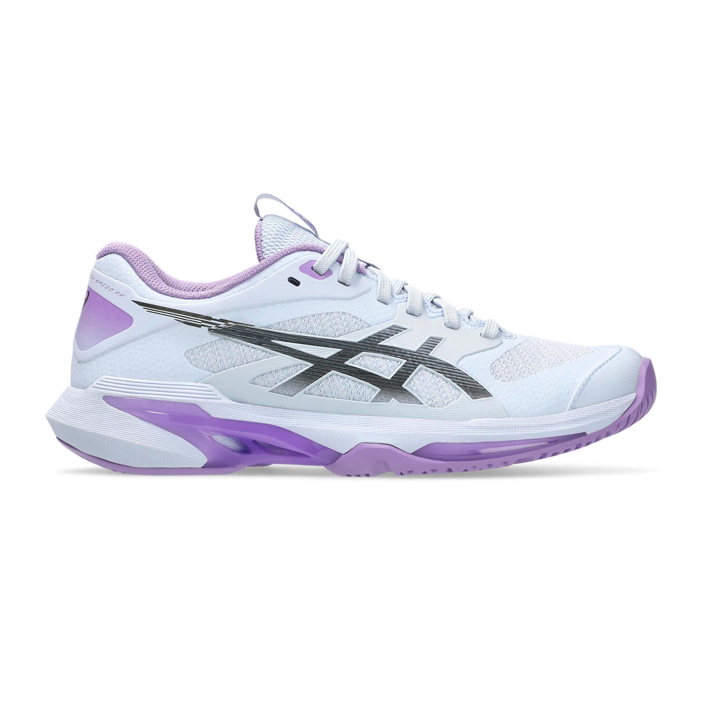 ASICS Solution Speed FF 4 Night Energy buty do tenisa allcourt Kobiety - jasnoniebieski, liliowy