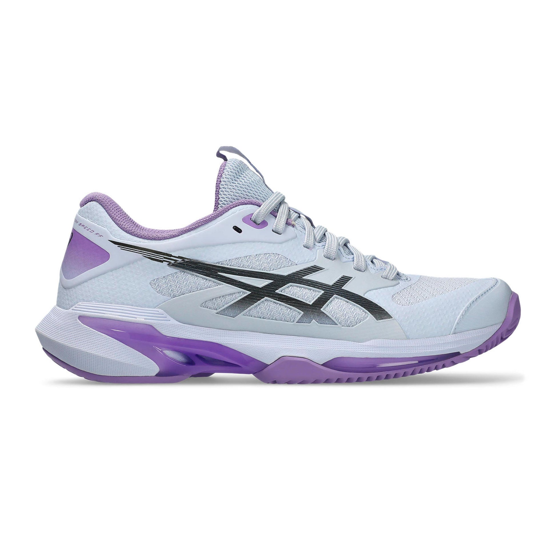 ASICS Solution Speed FF 4 Night Energy buty do tenisa ziemnego Kobiety - jasnoniebieski, liliowy