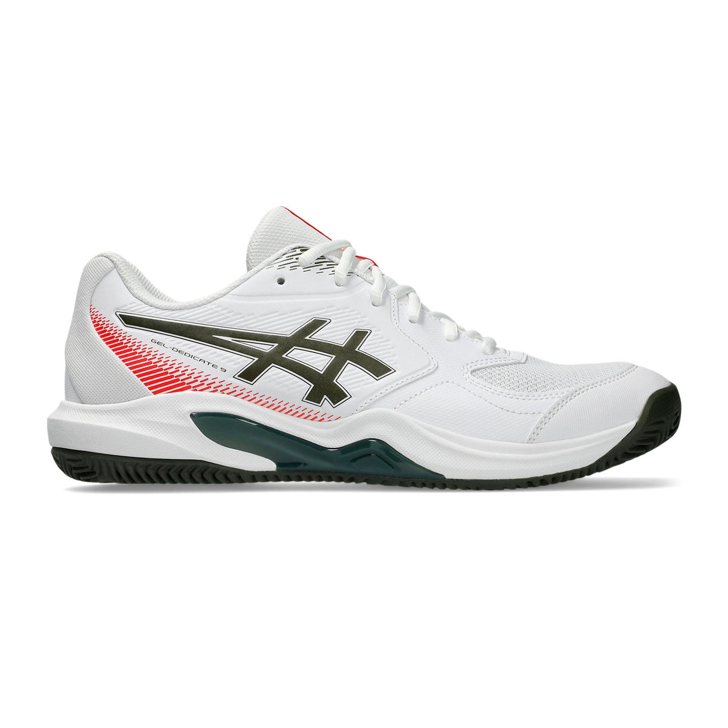 ASICS Gel-Dedicate 9 buty do tenisa ziemnego Mężczyźni - biały, petrolowy