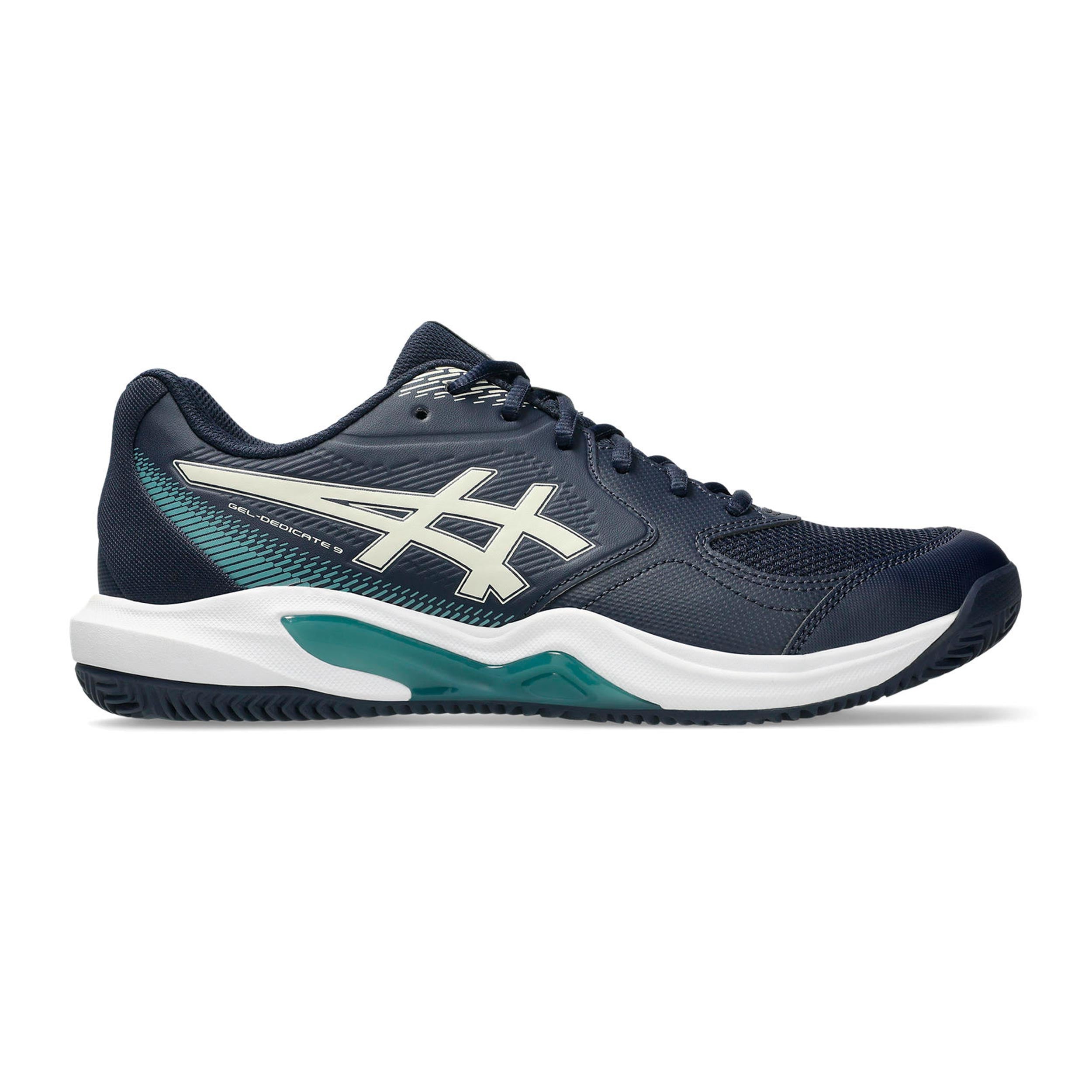 ASICS Gel-Dedicate 9 buty do tenisa ziemnego Mężczyźni - ciemnoniebieski, biały