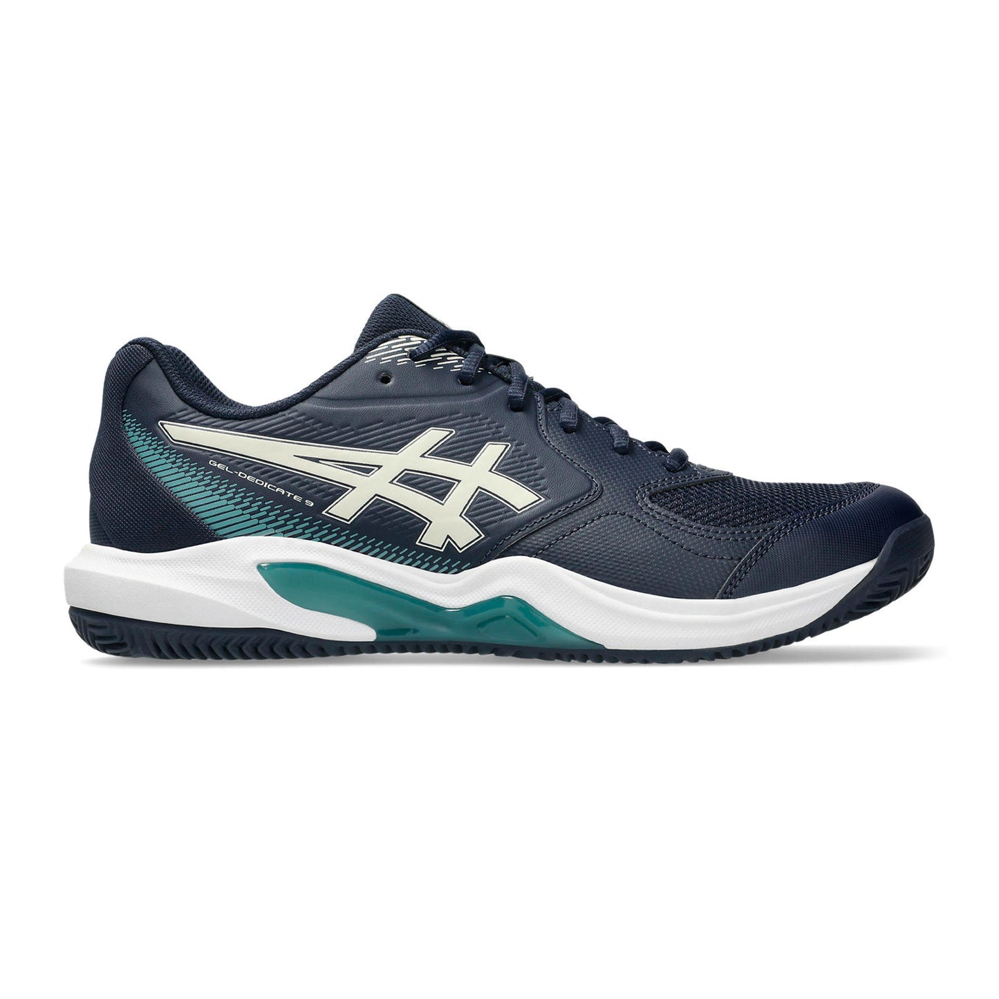 ASICS Gel-Dedicate 9 buty do tenisa ziemnego Mężczyźni - ciemnoniebieski, biały