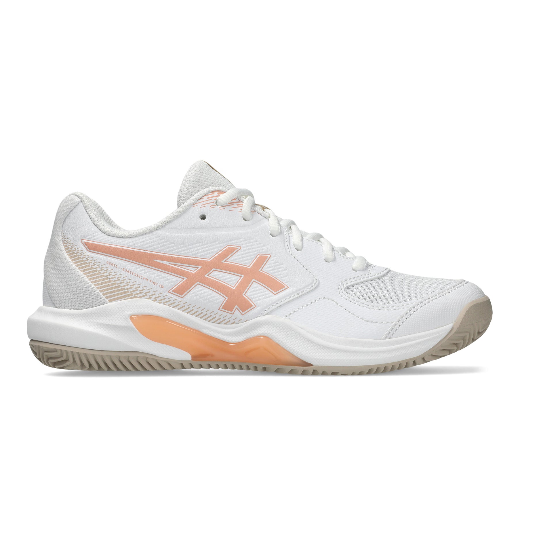 ASICS Gel-Dedicate 9 buty do tenisa ziemnego Kobiety - biały, morela