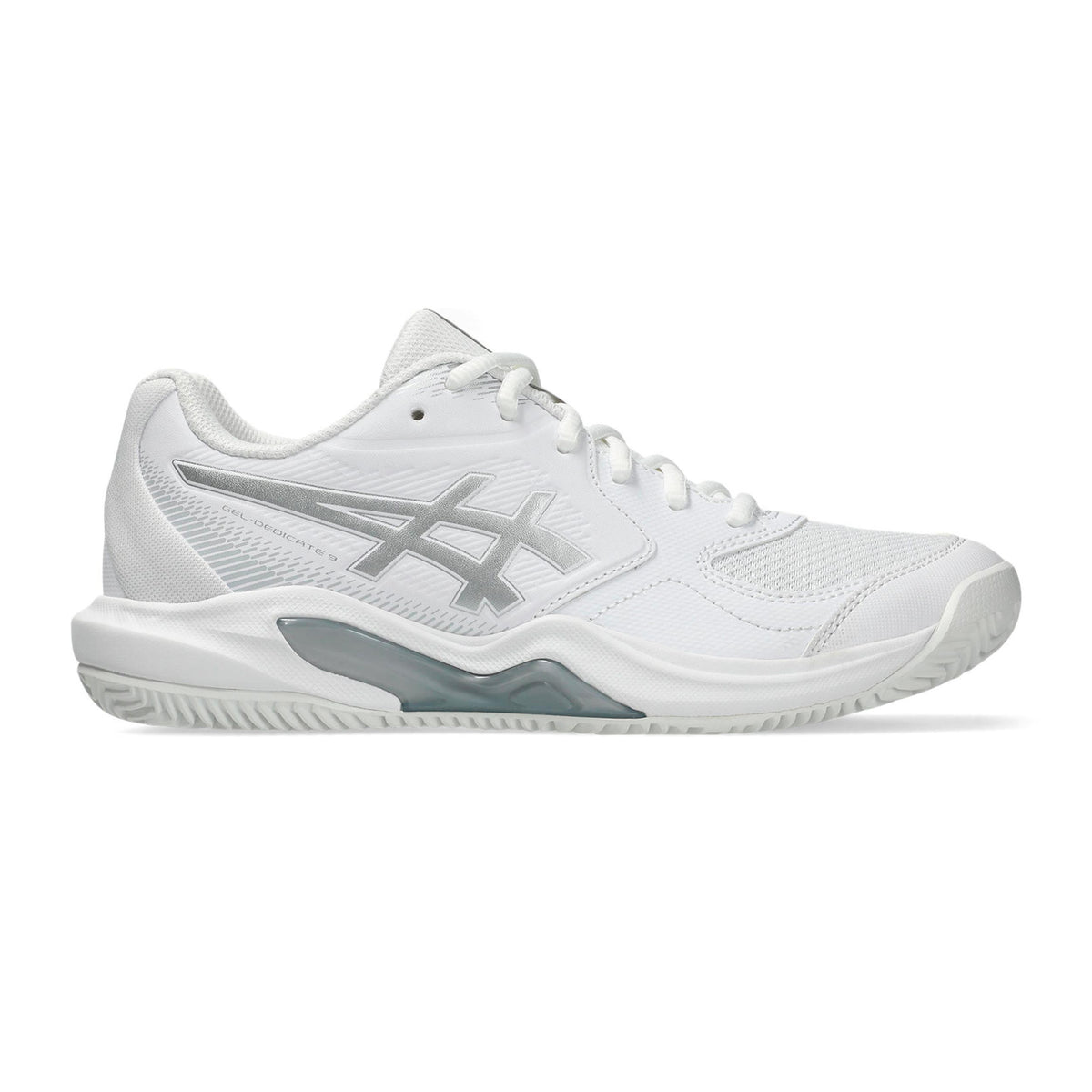 ASICS Gel-Dedicate 9 buty do tenisa ziemnego Kobiety - biały, srebrny