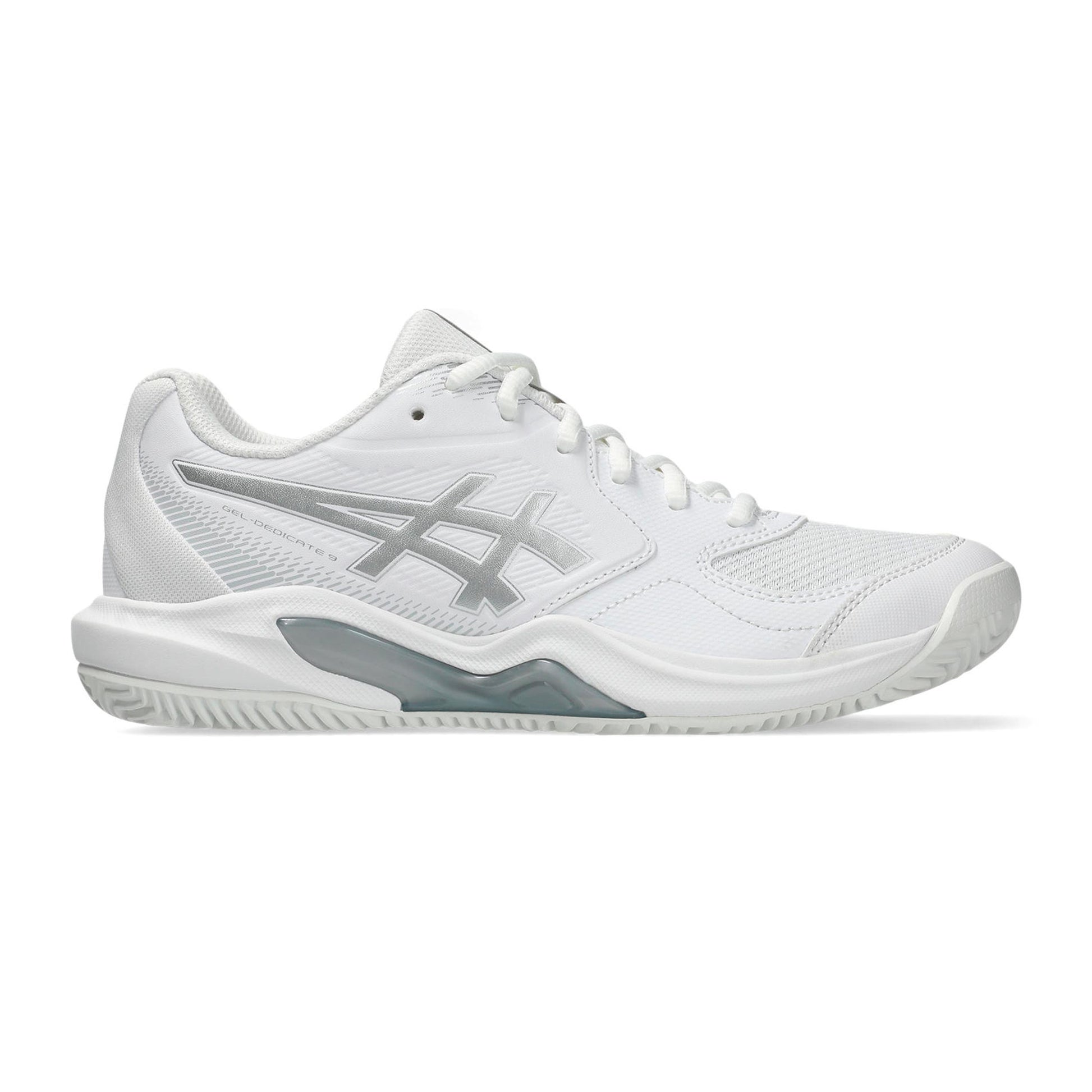 ASICS Gel-Dedicate 9 buty do tenisa ziemnego Kobiety - biały, srebrny