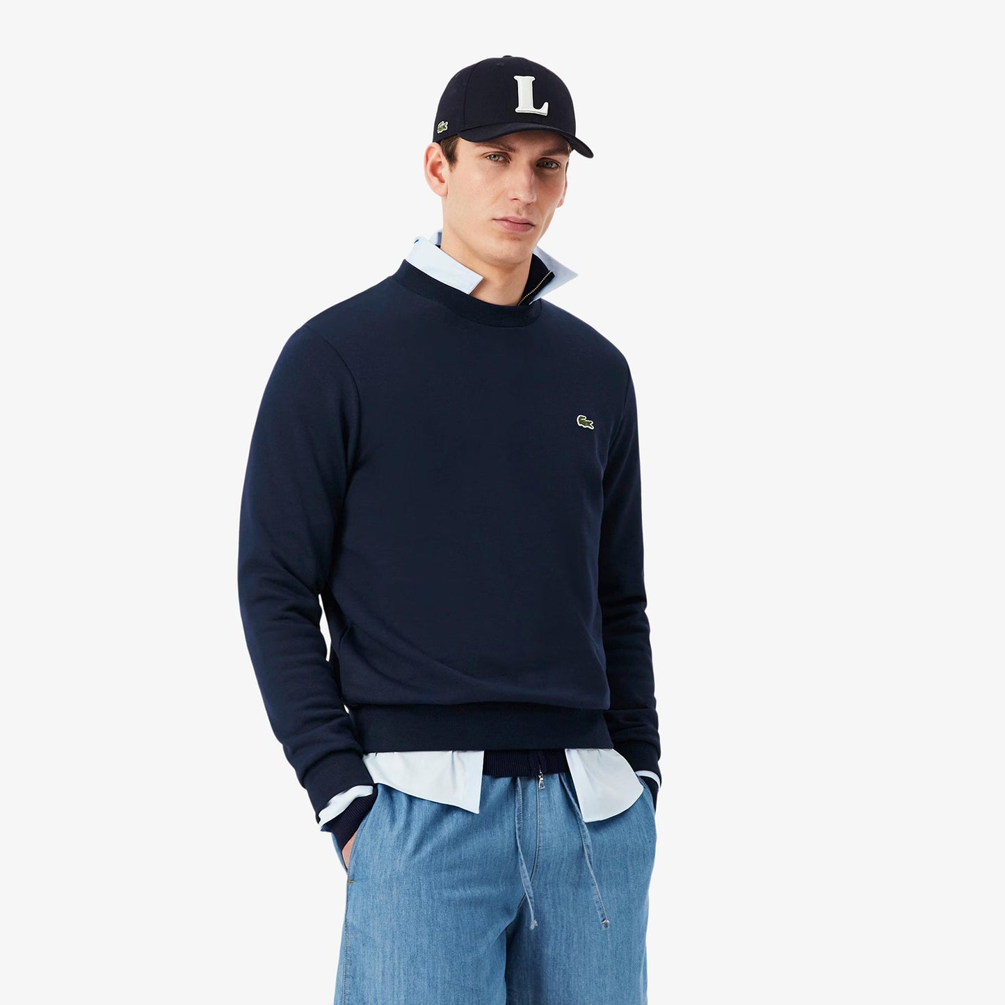 Lacoste Bluza Mężczyźni - ciemnoniebieski