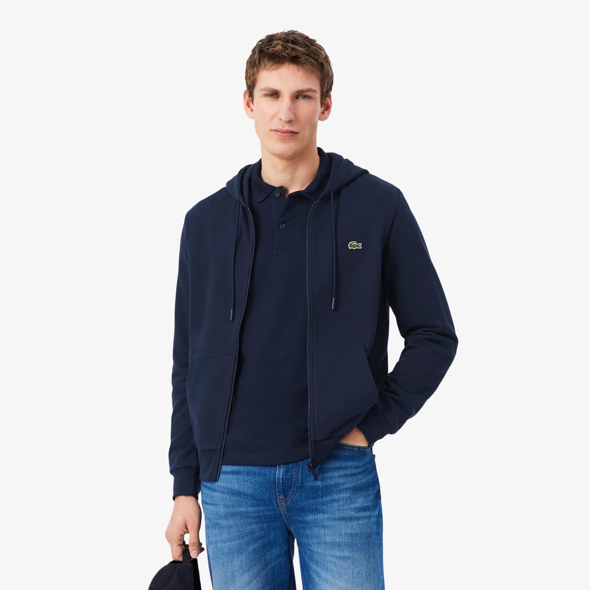 Lacoste Bluza dresowa Mężczyźni - ciemnoniebieski