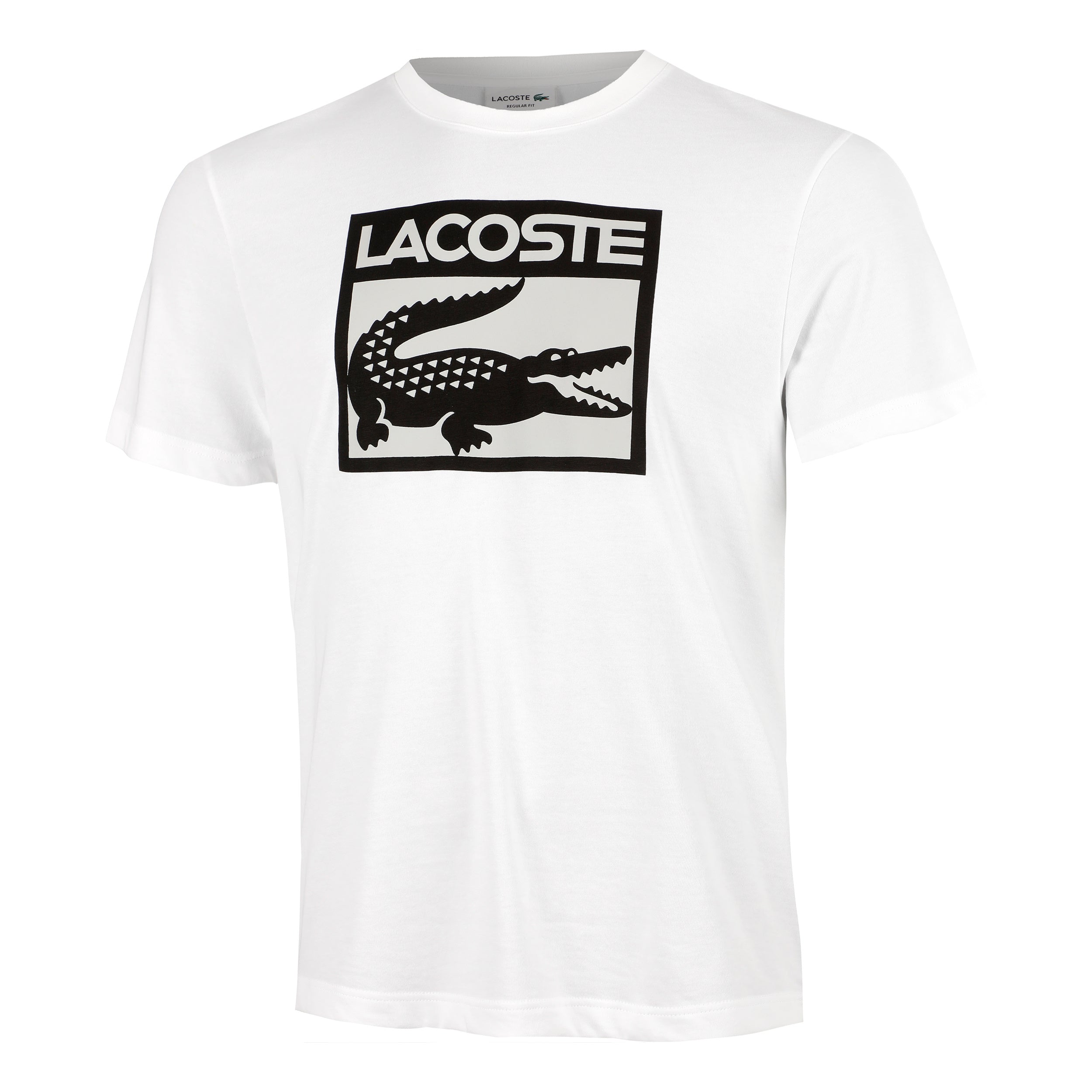 Lacoste Koszulka Mężczyźni - biały, czarny