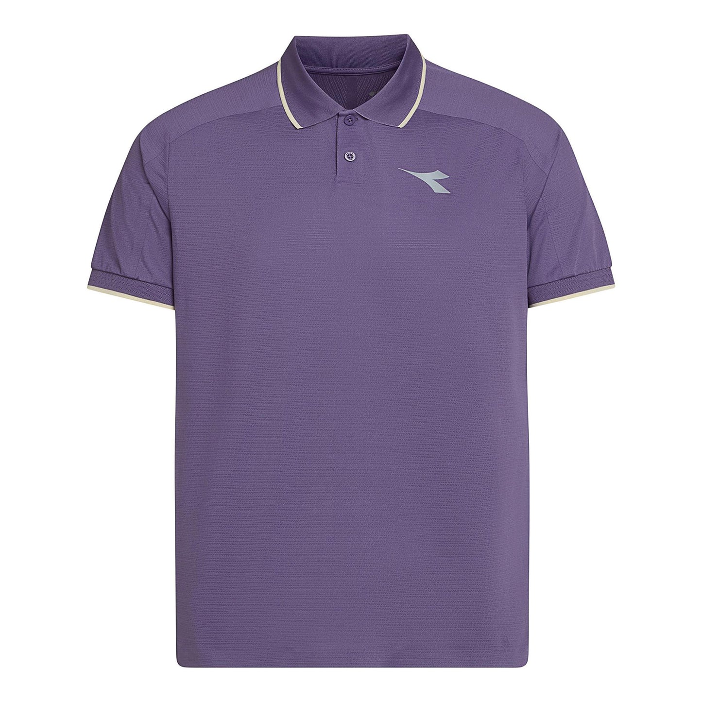 Diadora Fibrazero Polo Mężczyźni - fioletowy