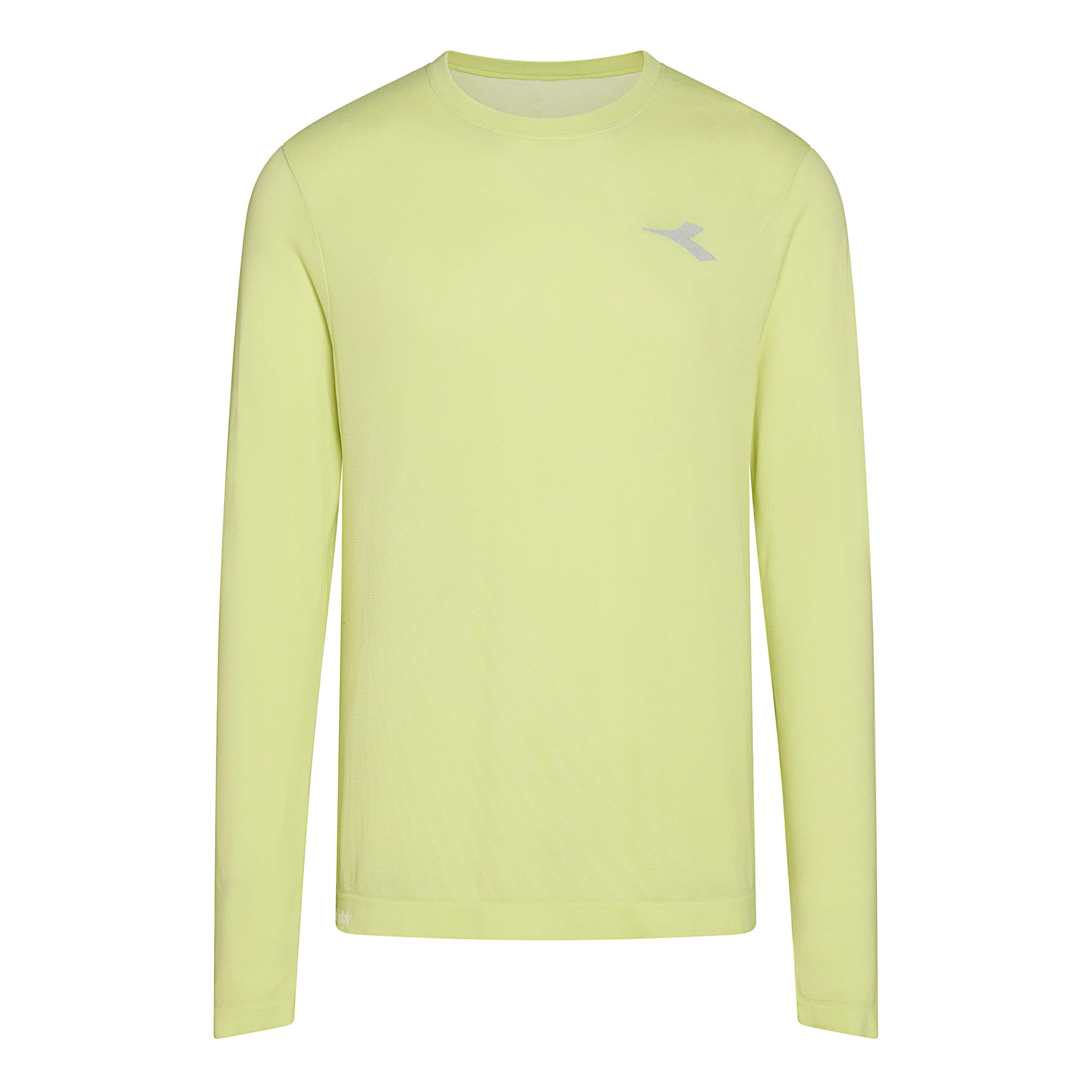 Diadora Stratouno Długi Rękaw Mężczyźni - limonka