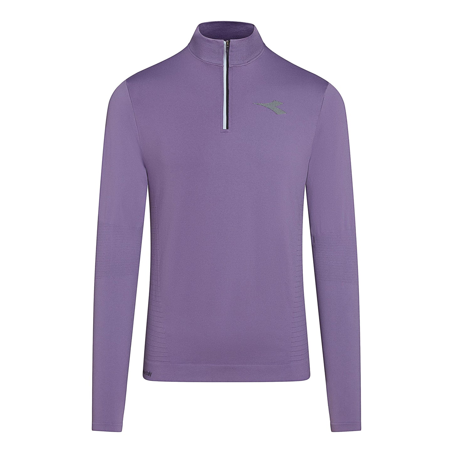 Diadora 1/2 Zip Stratouno Długi Rękaw Mężczyźni - fioletowy