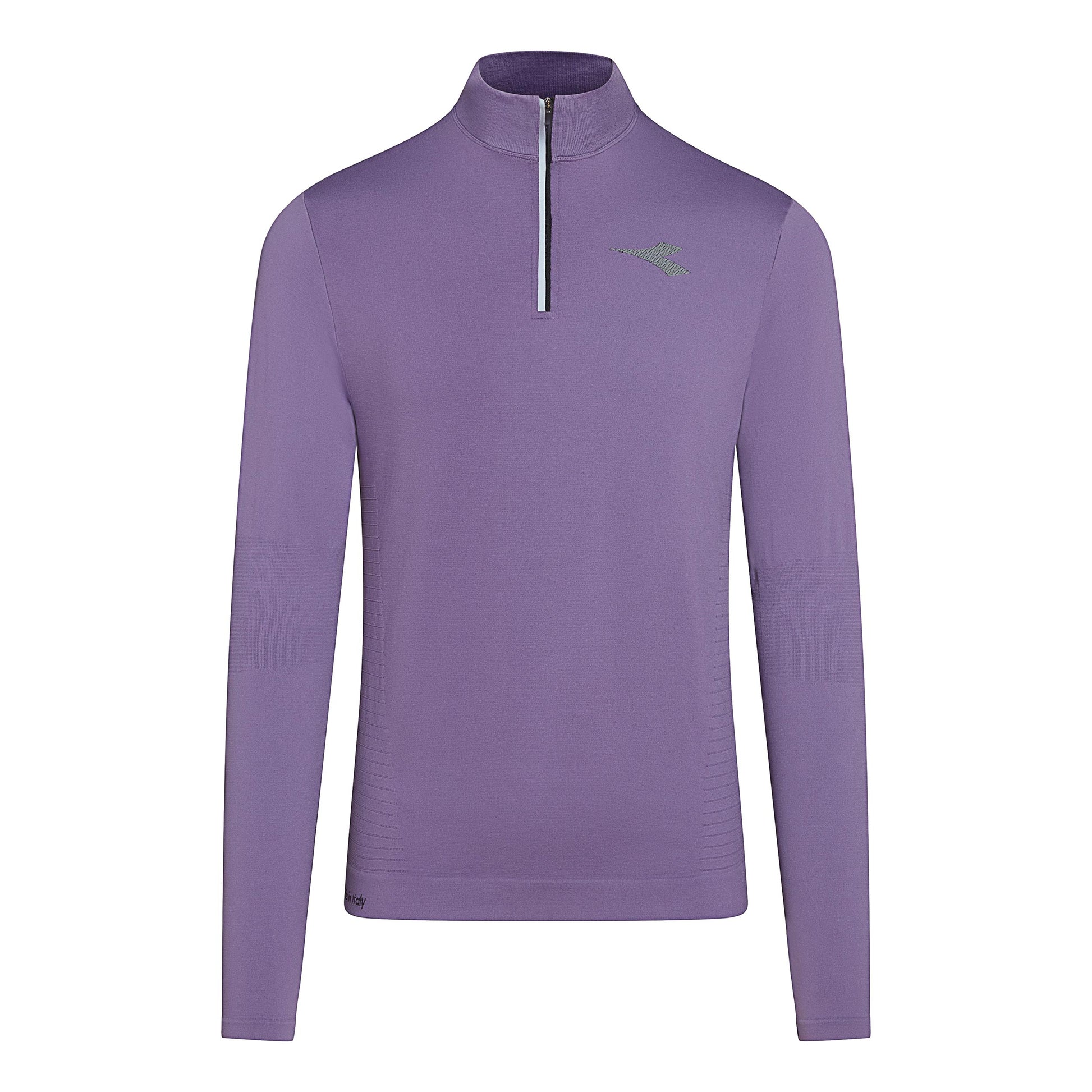 Diadora 1/2 Zip Stratouno Długi Rękaw Mężczyźni - fioletowy