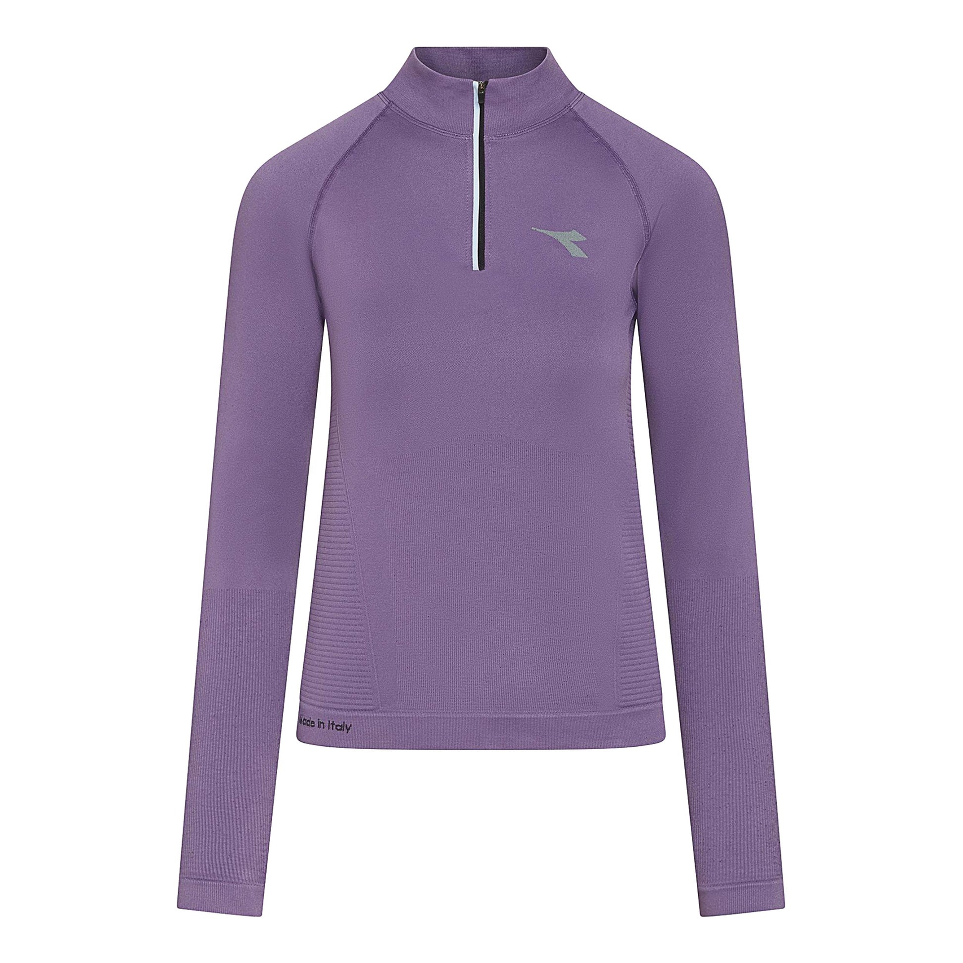 Diadora 1/2 Zip Stratouno Długi Rękaw Kobiety - fioletowy