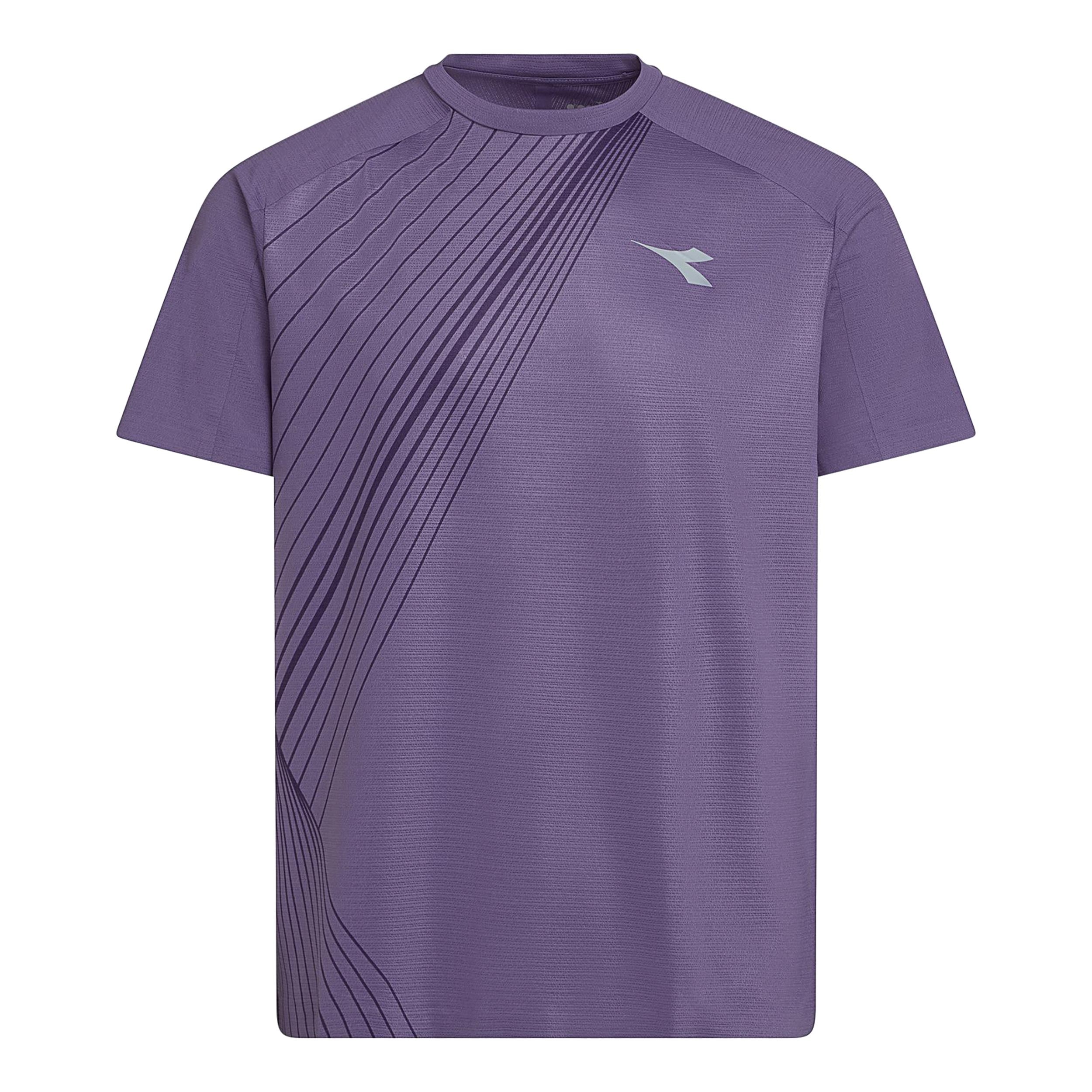 Diadora Fibrazero Koszulka Mężczyźni - fioletowy