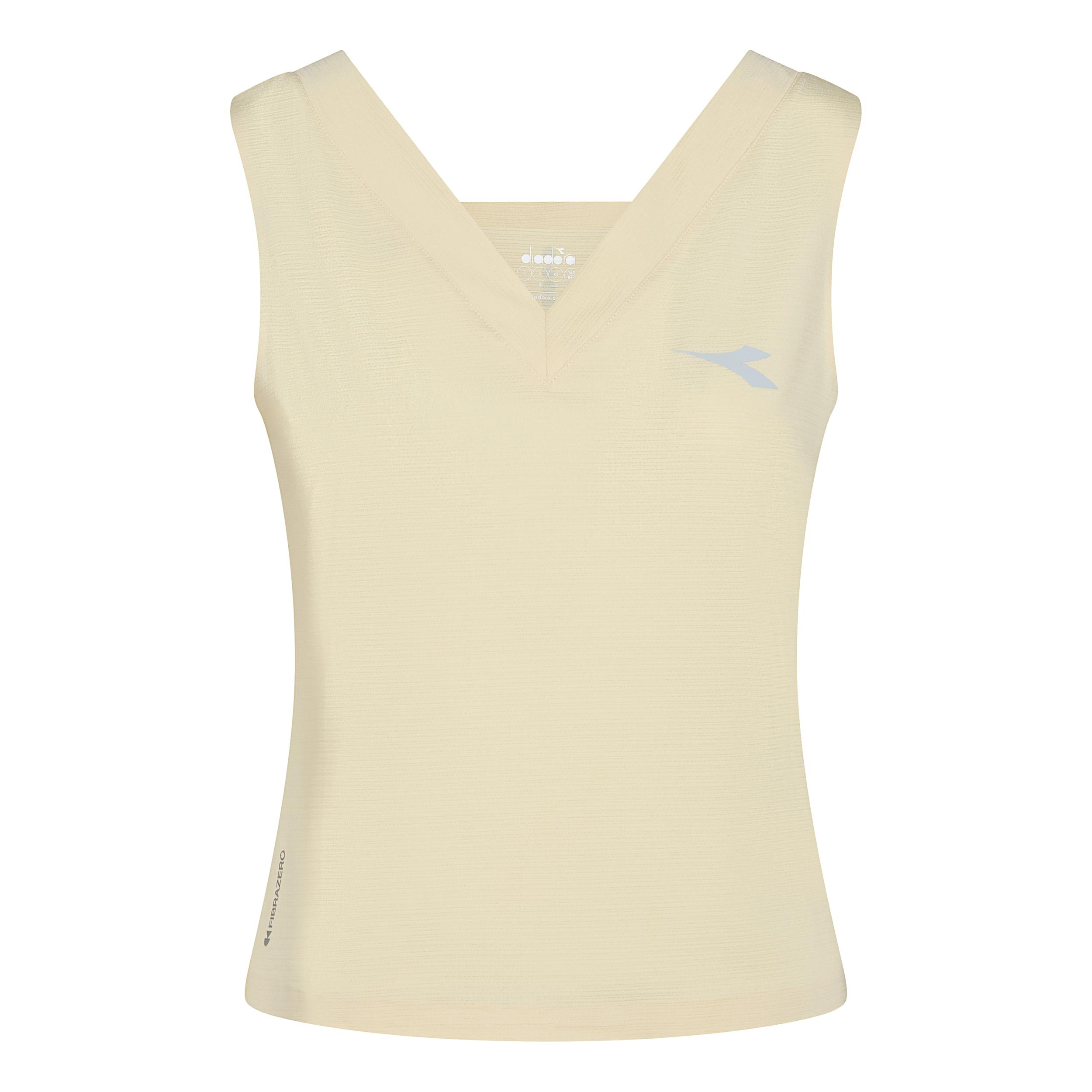 Diadora Fibrazero Tank top Kobiety - beż