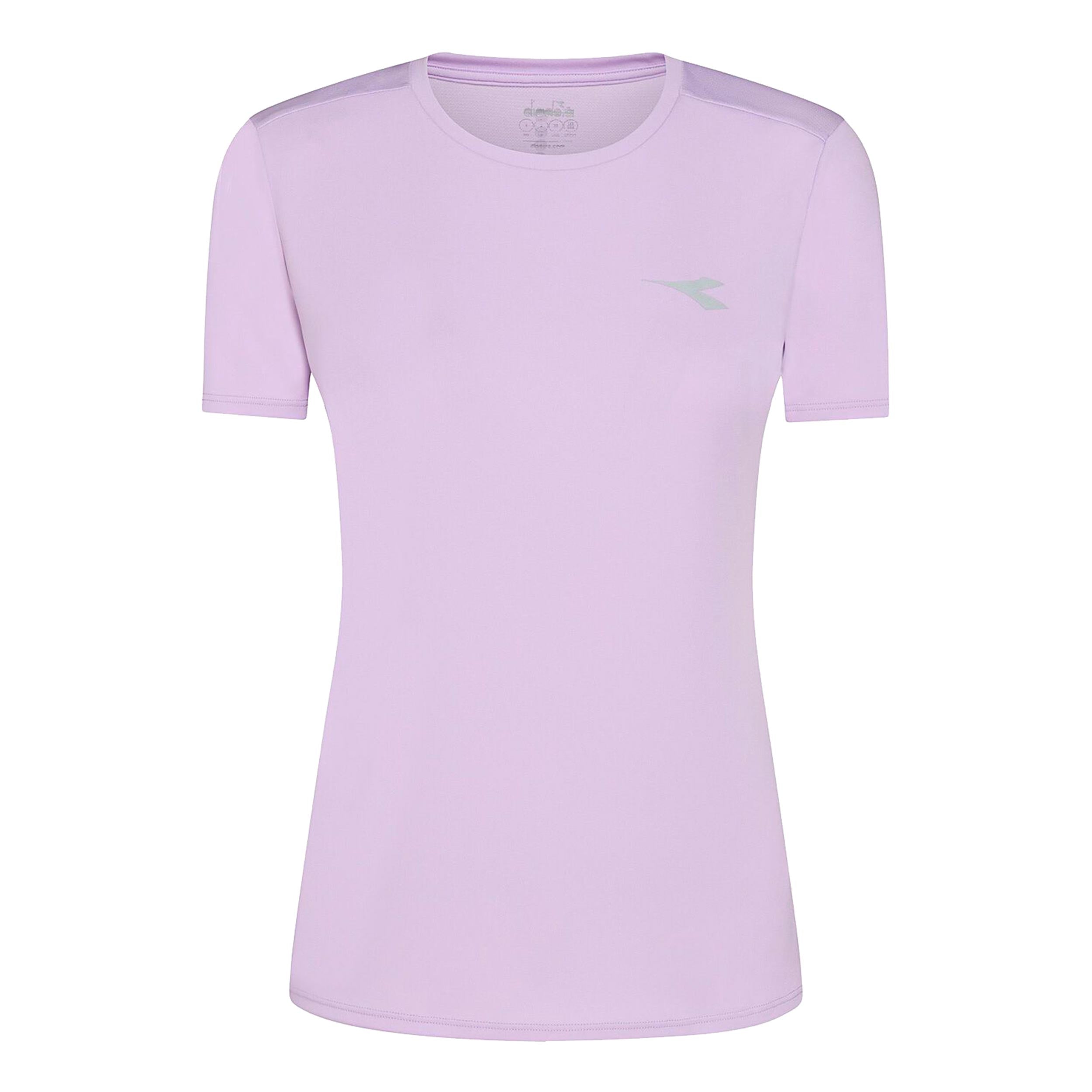 Diadora Run Koszulka Kobiety - liliowy