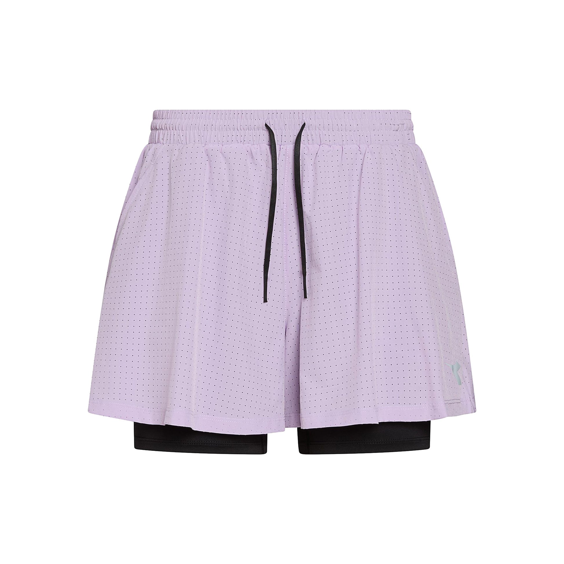 Diadora 2in1 Szorty Kobiety - liliowy
