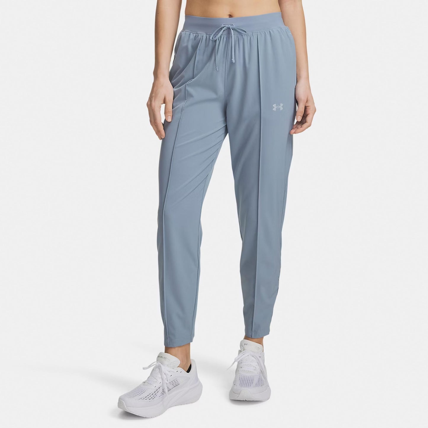 Under Armour Velociti Track  Spodnie do biegania Kobiety - niebieski