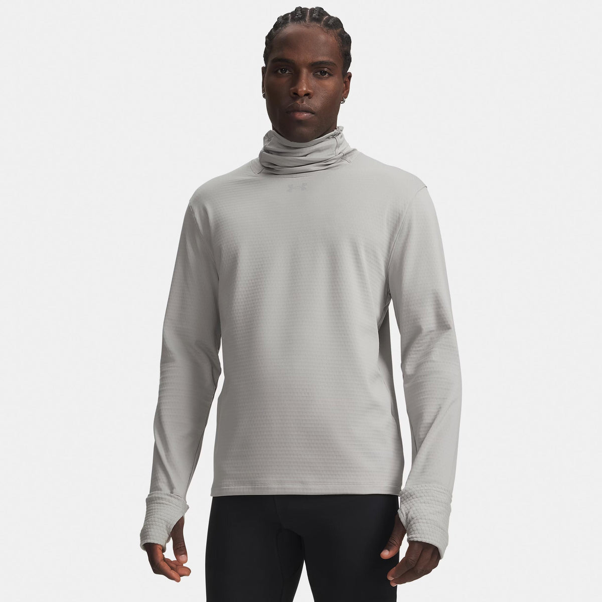 Under Armour Velociti ColdWeather Layer  Koszulka do biegania Mężczyźni - szary