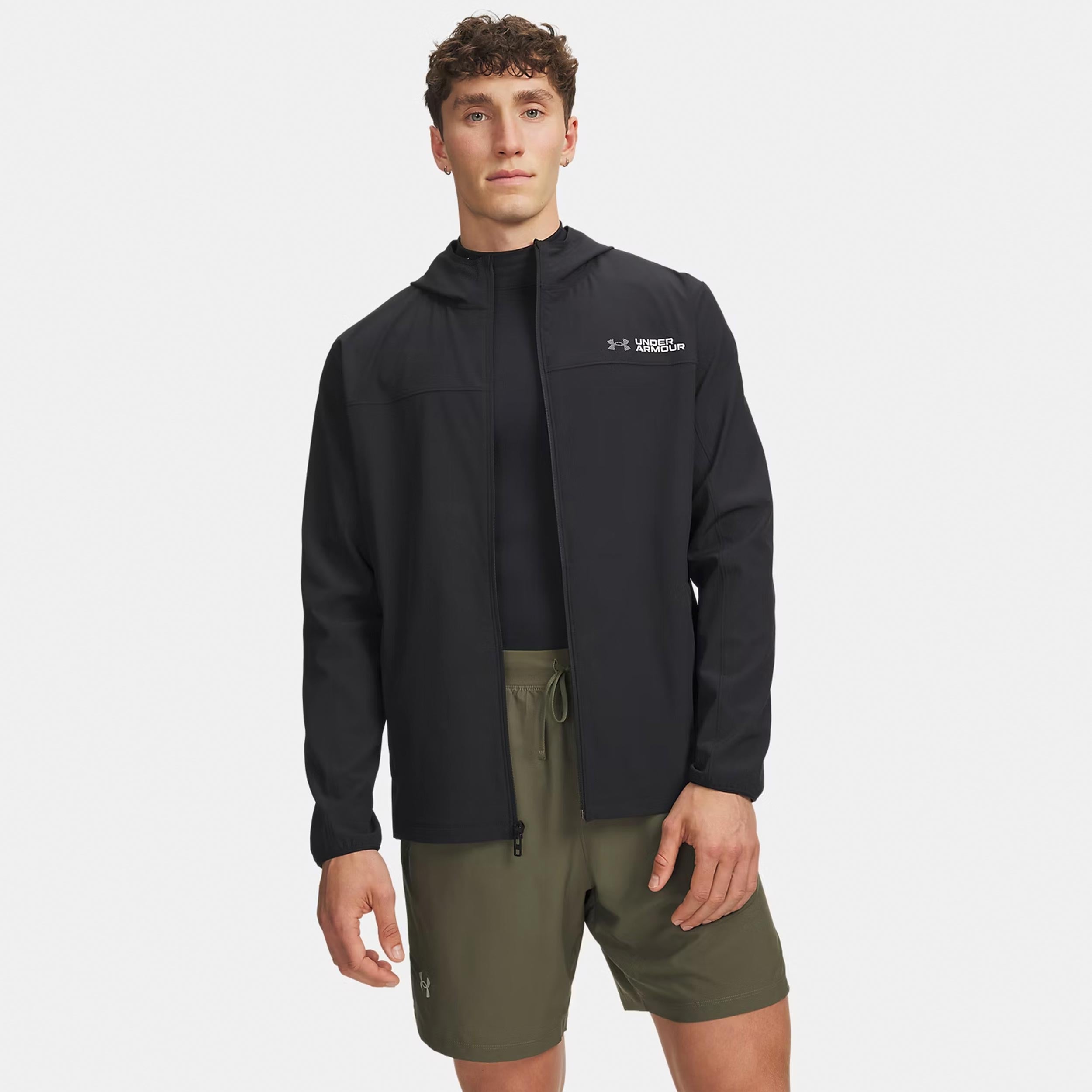 Under Armour Velociti Storm  Kurtka do biegania Mężczyźni - czarny