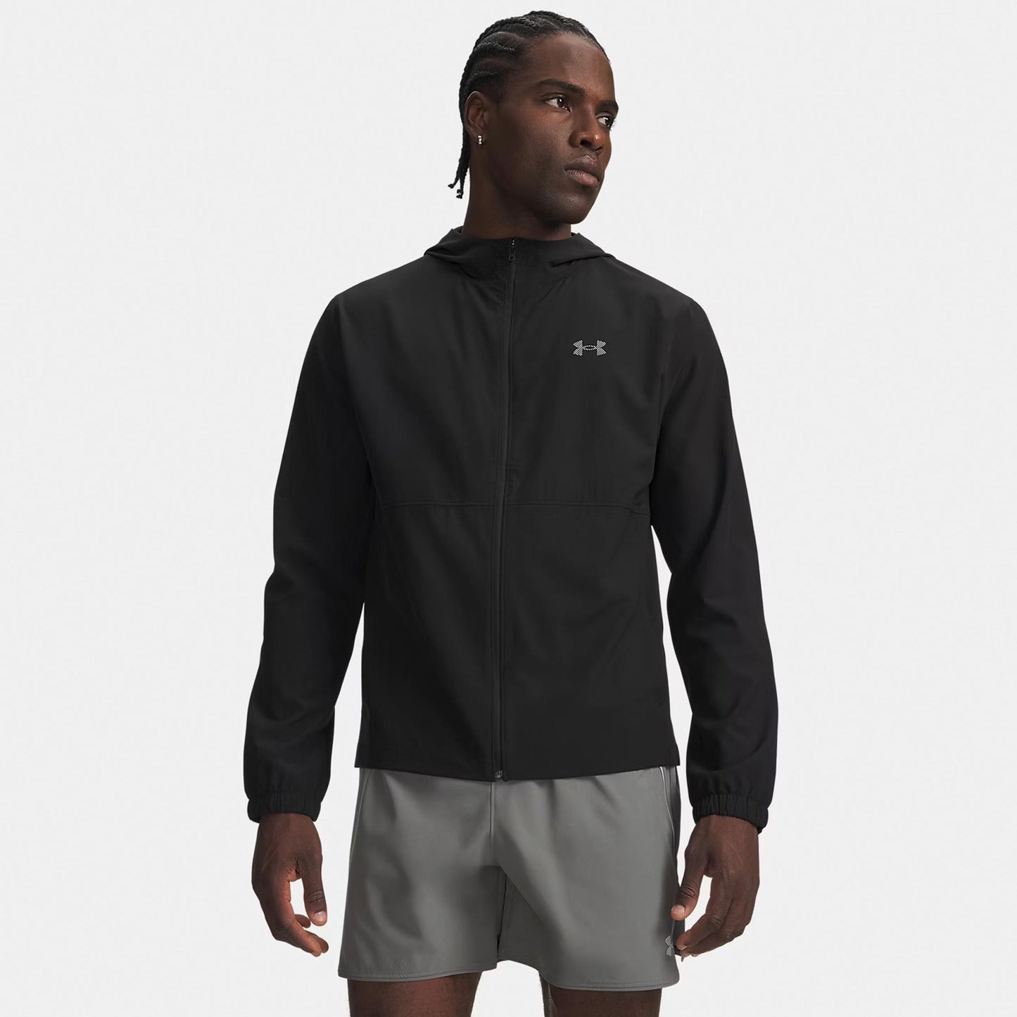 Under Armour Velociti Hooded  Kurtka do biegania Mężczyźni - czarny