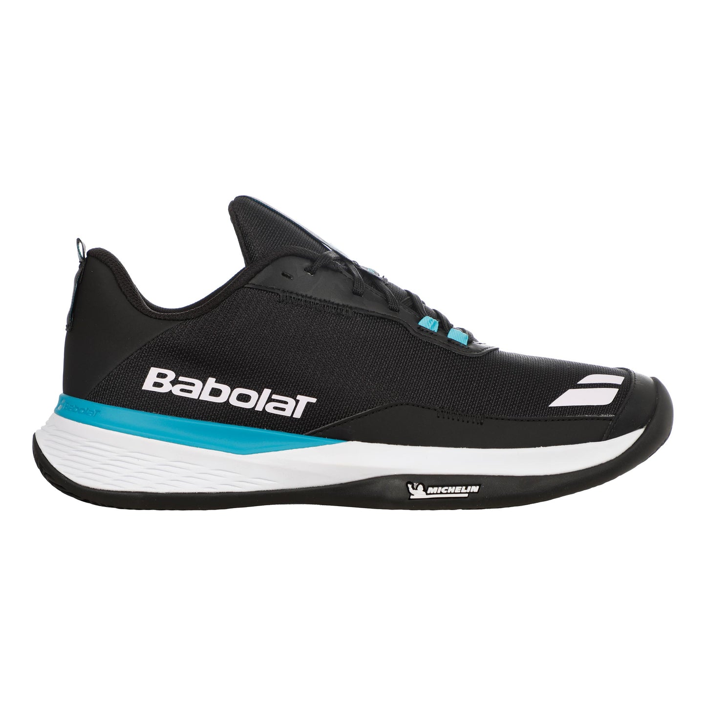 Babolat SFX EVO buty do tenisa ziemnego Mężczyźni - czarny, jasnoniebieski