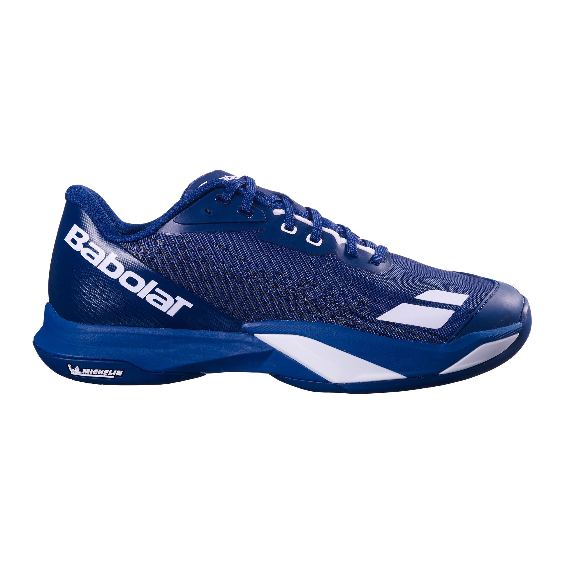 Babolat Jet Mach 4 buty do tenisa ziemnego Mężczyźni - ciemnoniebieski, biały