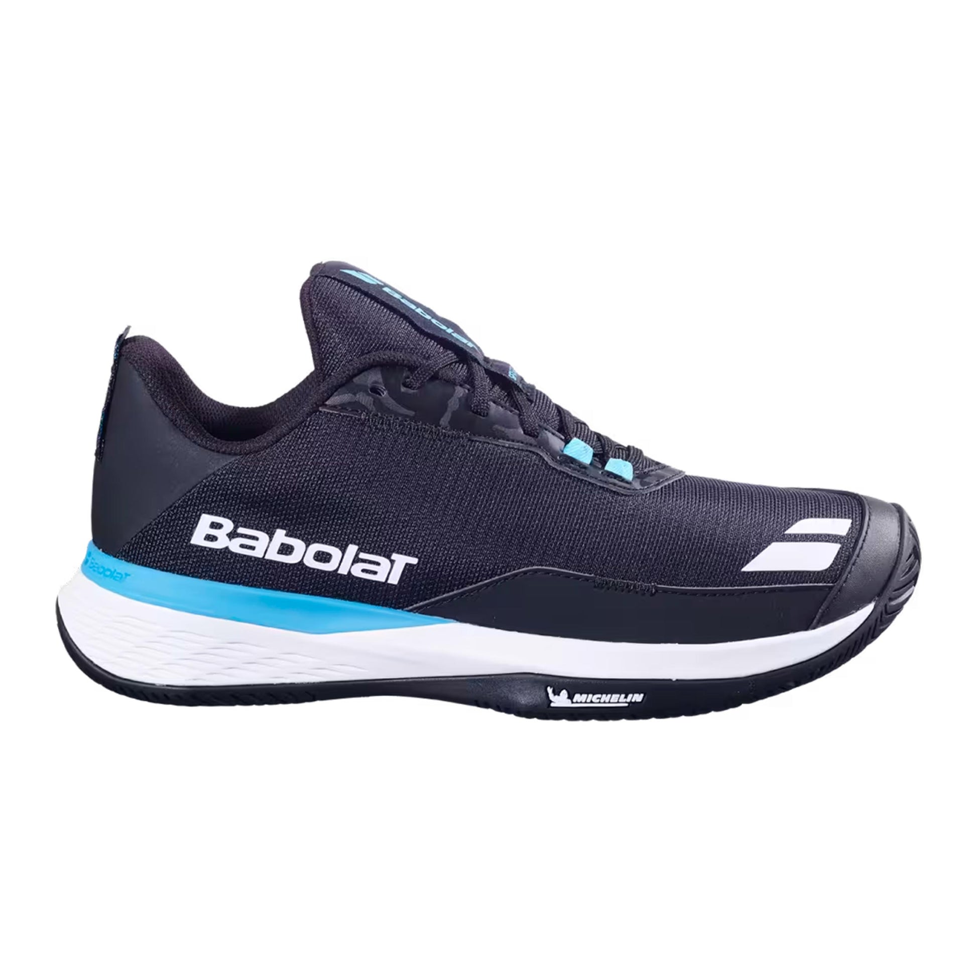 Babolat SFX EVO buty do tenisa allcourt Mężczyźni - czarny, jasnoniebieski