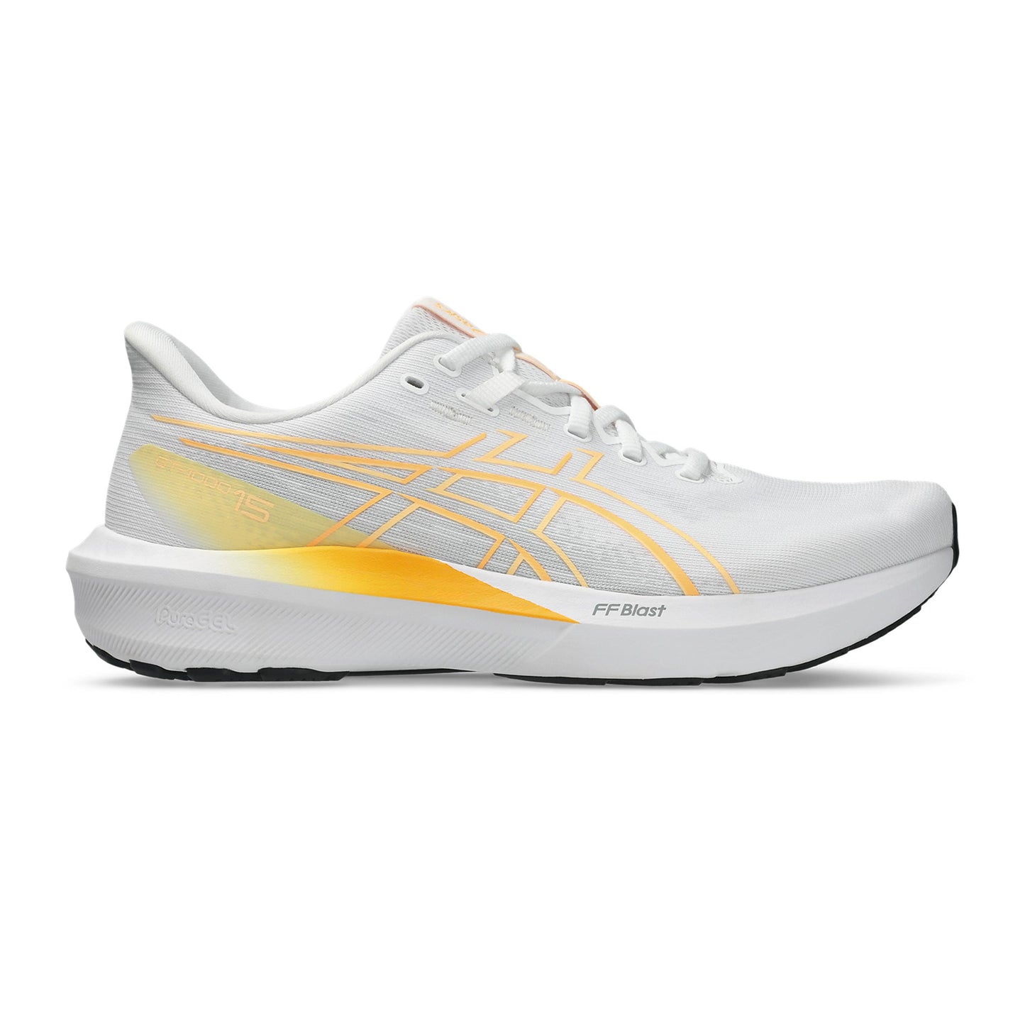 ASICS GT-1000 15 But stabilizujący Mężczyźni - biały, pomarańczowy