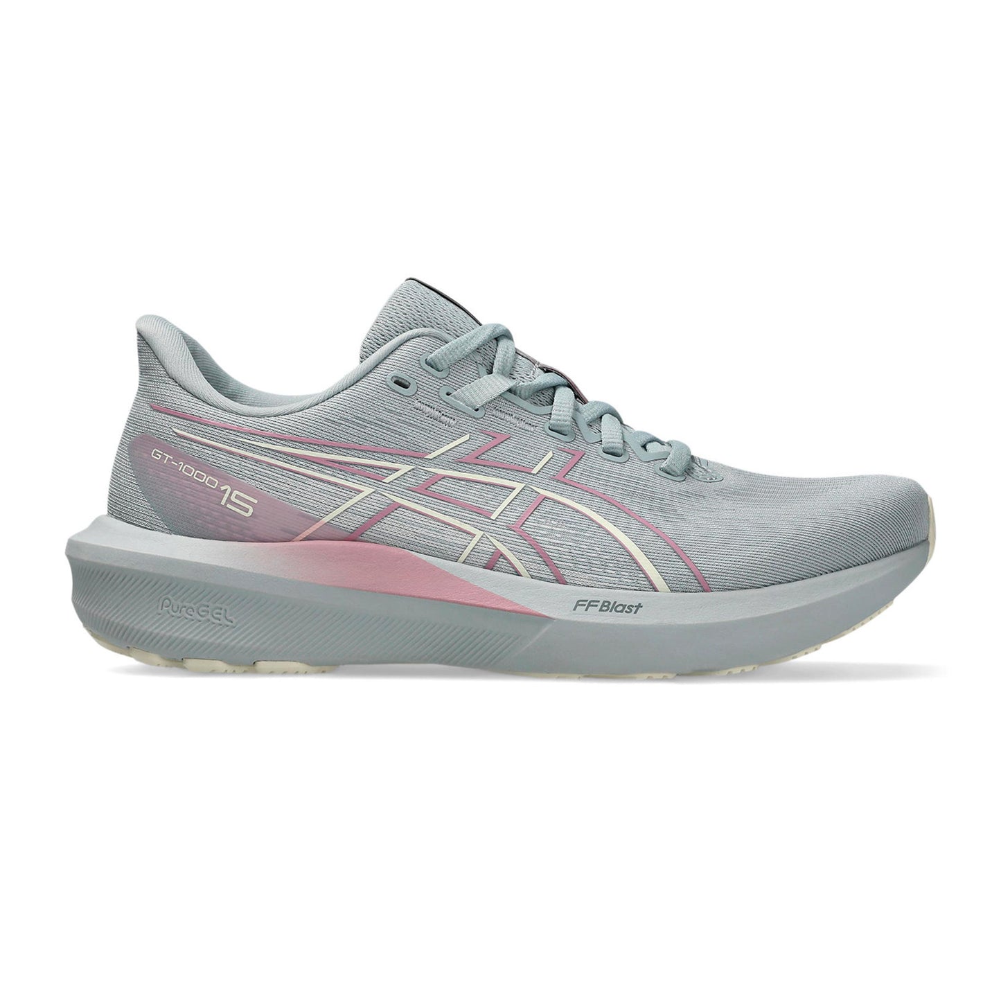 ASICS GT-1000 15 But stabilizujący Kobiety - niebiesko-szary, krem