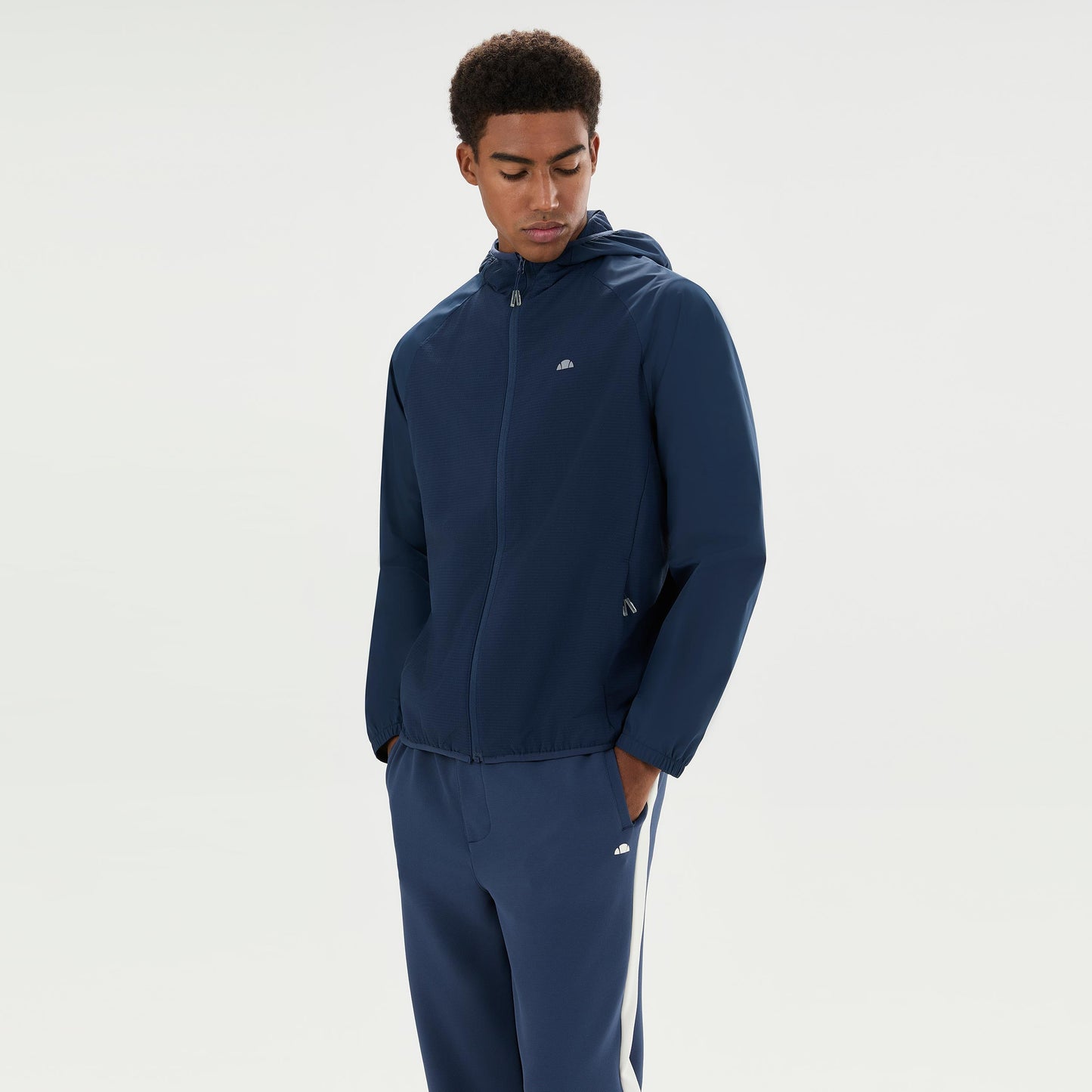 Ellesse Taddeo Fleece Kurtka treningowa Mężczyźni - ciemnoniebieski