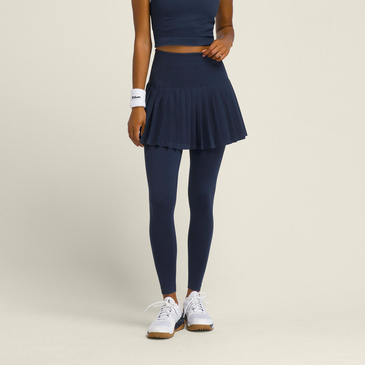 Wilson Midtown Skirty Getry Kobiety - ciemnoniebieski