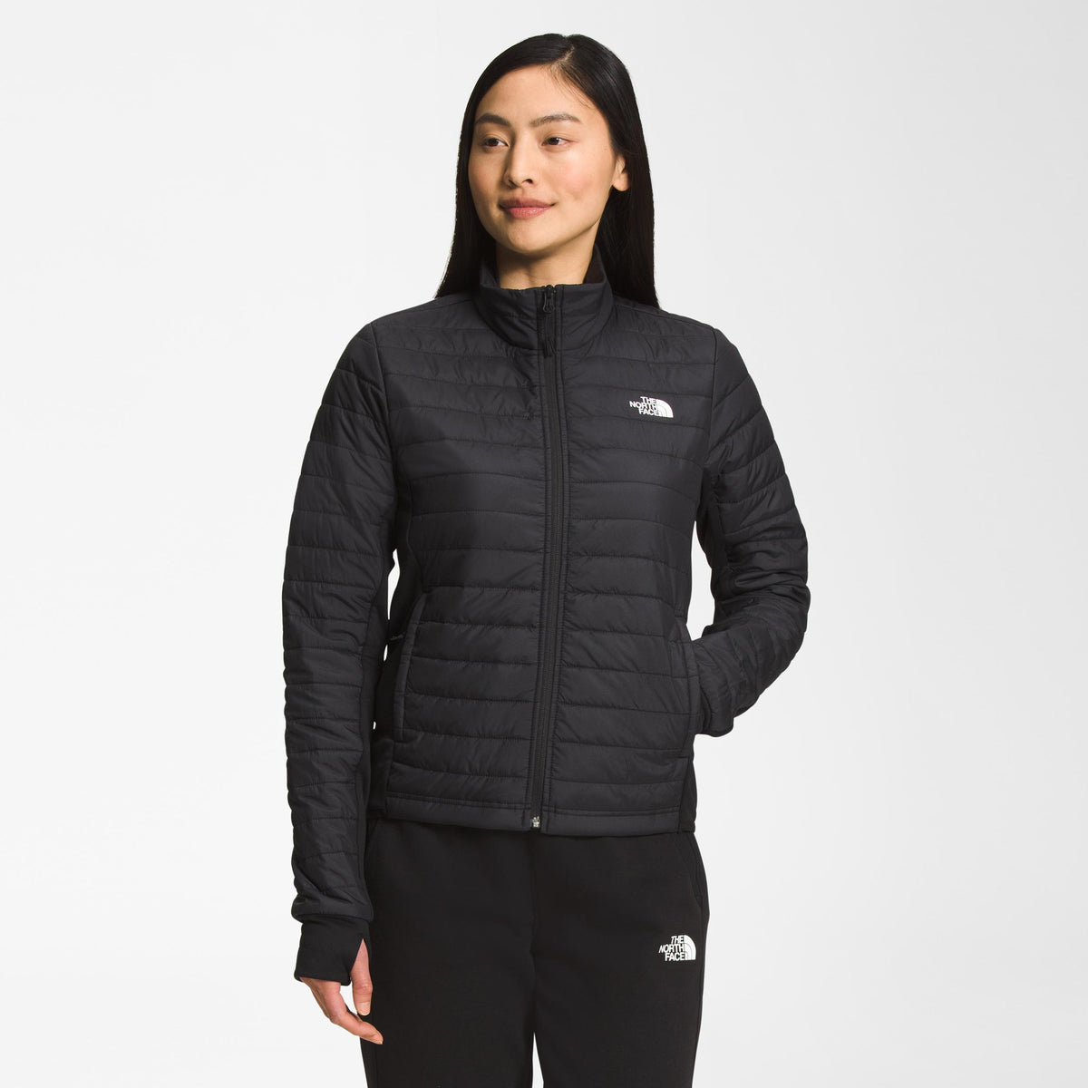 The North Face Canyonlands Hybrid Kurtka do biegania Kobiety - czarny