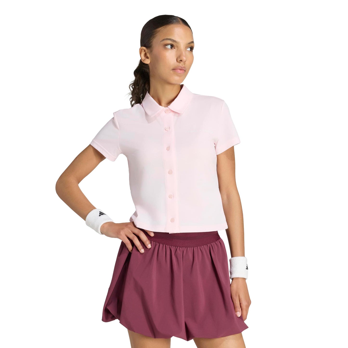 adidas Polo Kobiety - pastelowy różowy
