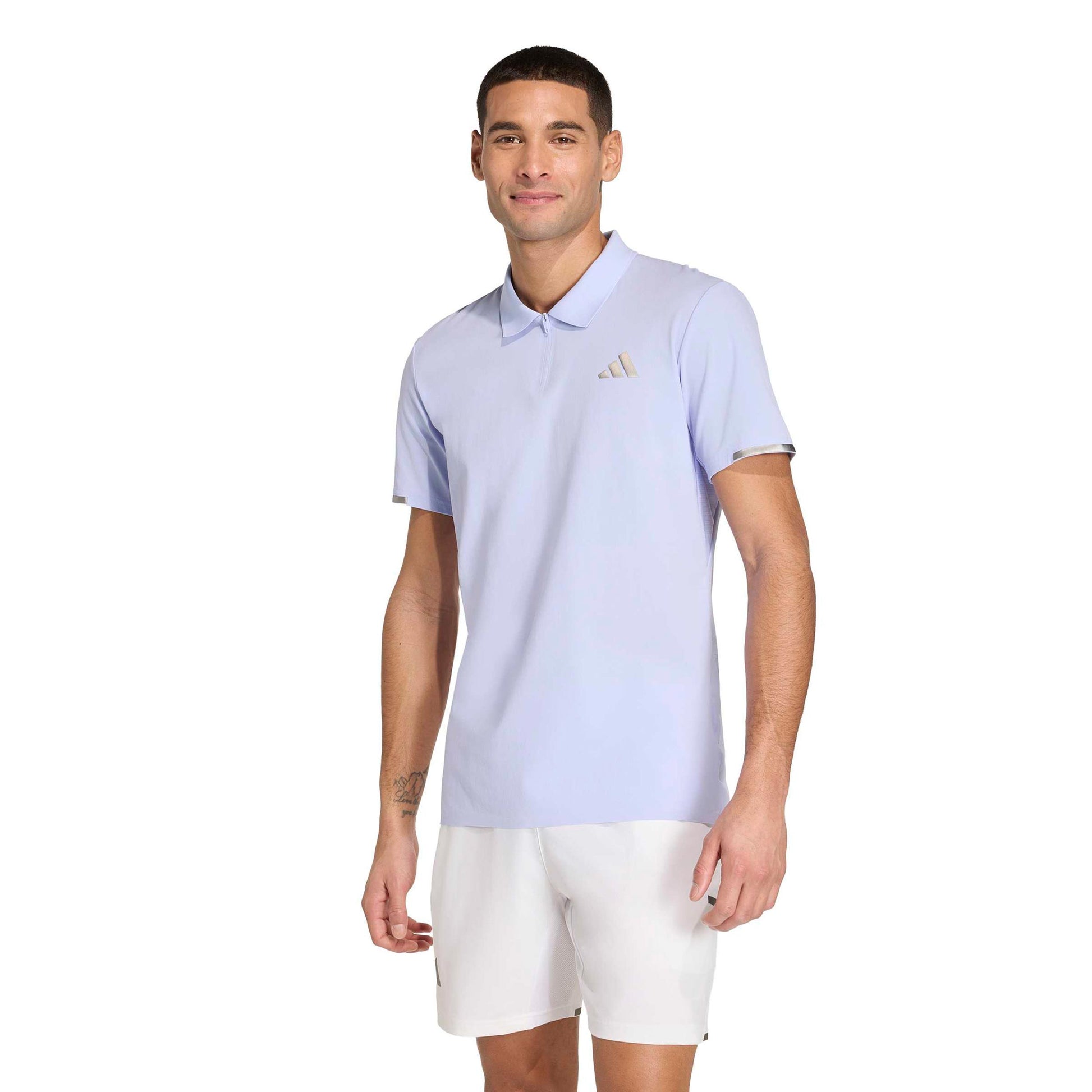 adidas Freelift Pro Polo Mężczyźni - liliowy, srebrny
